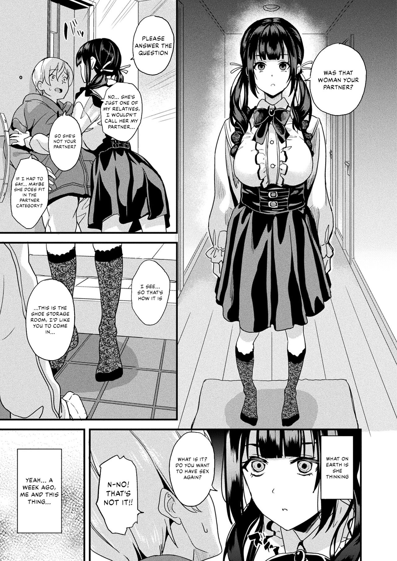 [DATE]Doukyo Suru Neneki -Ni Tai Me- First Chapter(COMIC Unreal 2023-04 Vol.102) [English] [Kappasa] [Digital] Page 6