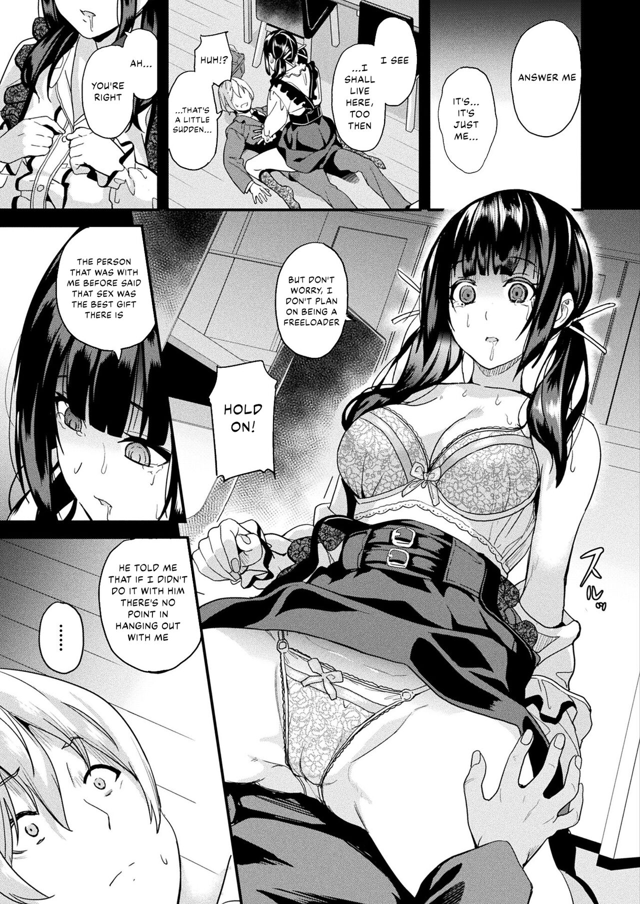 [DATE]Doukyo Suru Neneki -Ni Tai Me- First Chapter(COMIC Unreal 2023-04 Vol.102) [English] [Kappasa] [Digital] Page 8
