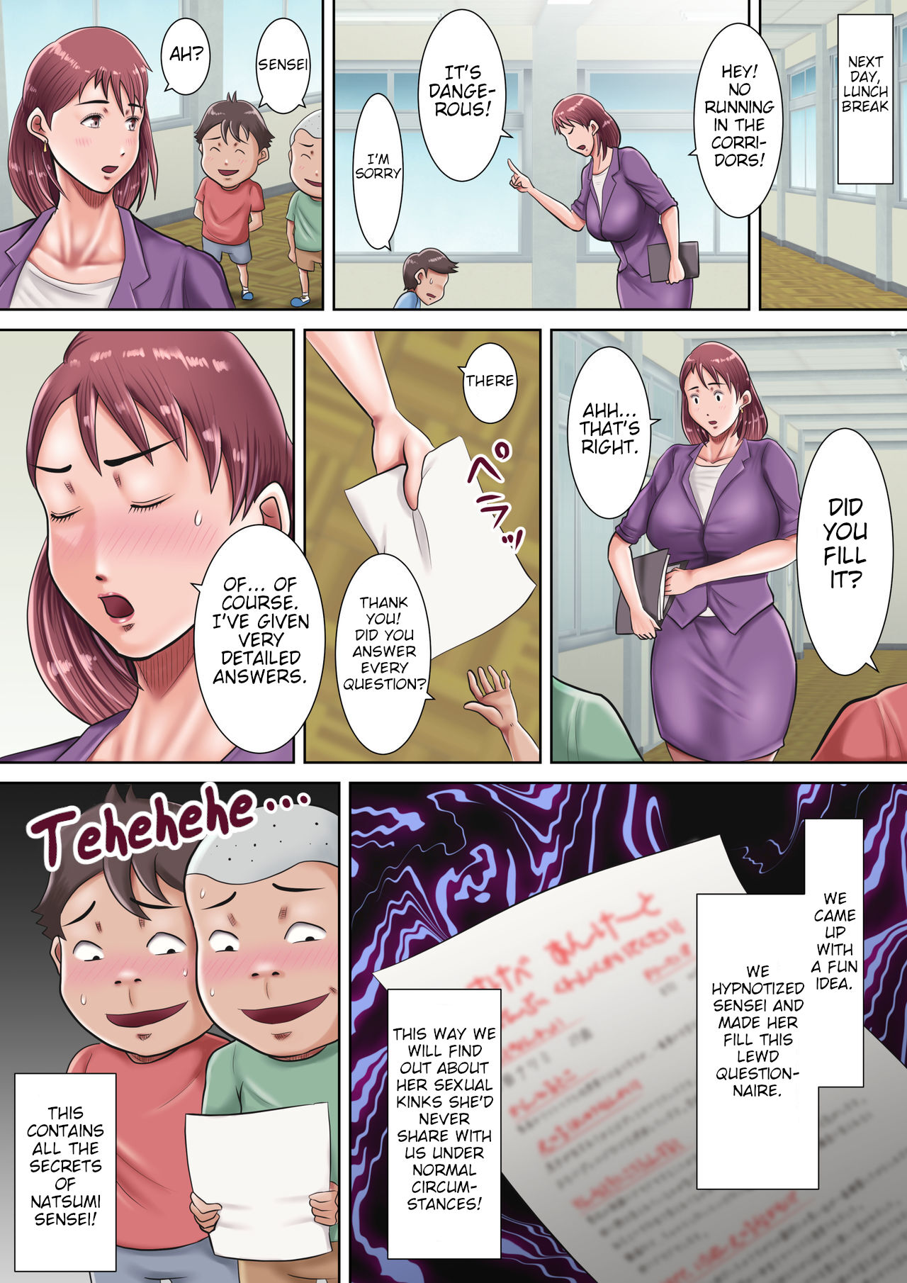 [Oden Sensei]Bokura no Nikubenki Sensei ~Saimin de Seito-tachi no Seigangu ni Ochita Onna Kyoushi~ | Our Meat Toilet Teacher[English] Page 43