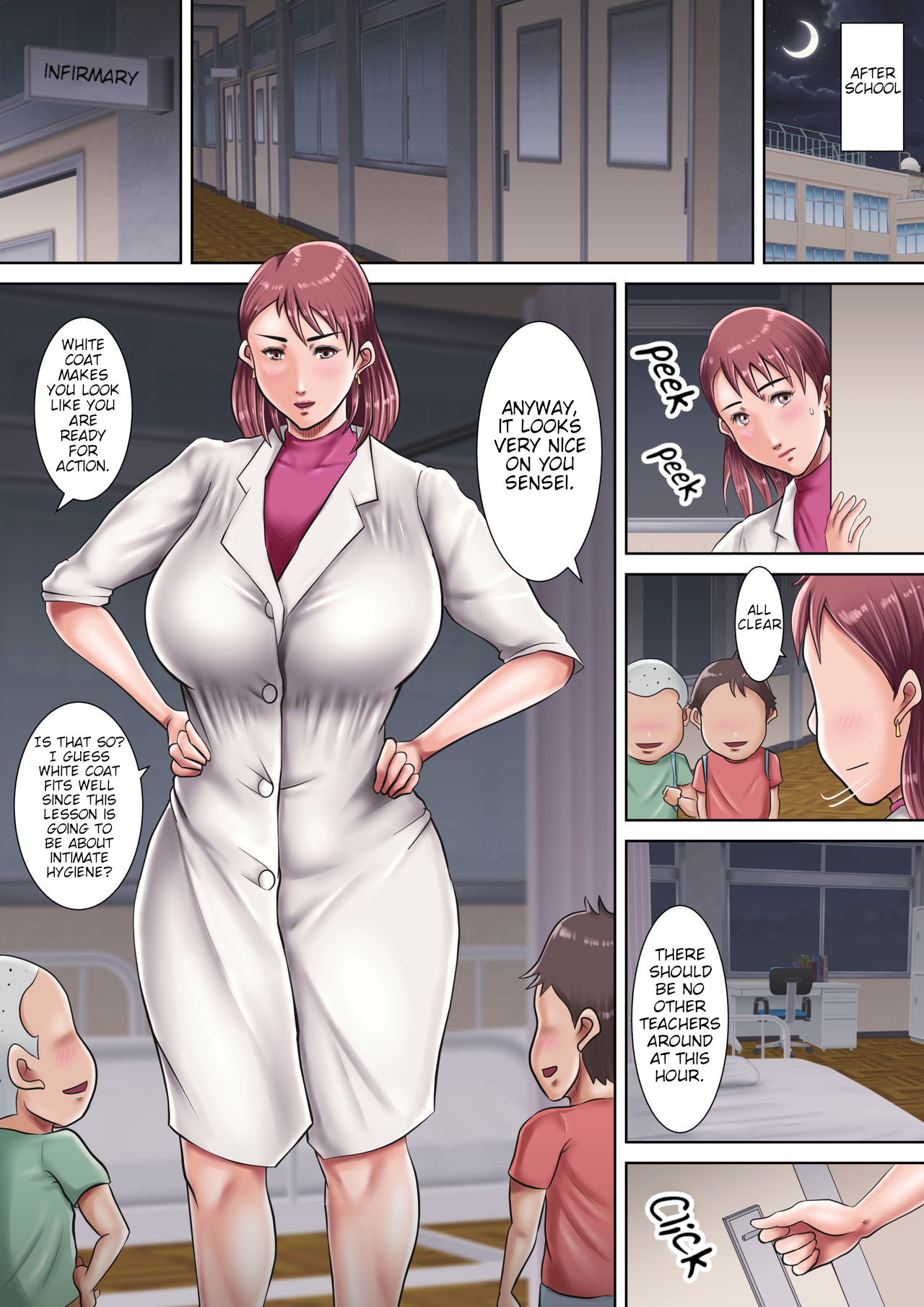 [Oden Sensei]Bokura no Nikubenki Sensei ~Saimin de Seito-tachi no Seigangu ni Ochita Onna Kyoushi~ | Our Meat Toilet Teacher[English] Page 47