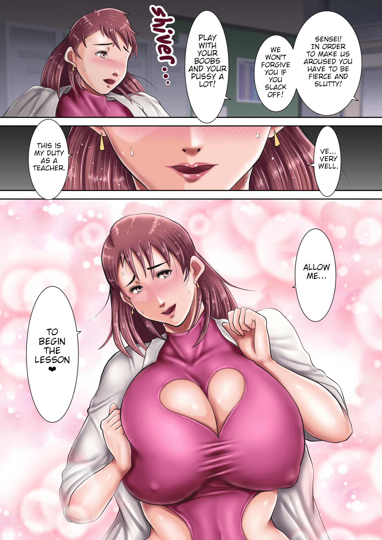 [Oden Sensei]Bokura no Nikubenki Sensei ~Saimin de Seito-tachi no Seigangu ni Ochita Onna Kyoushi~ | Our Meat Toilet Teacher[English] Page 50