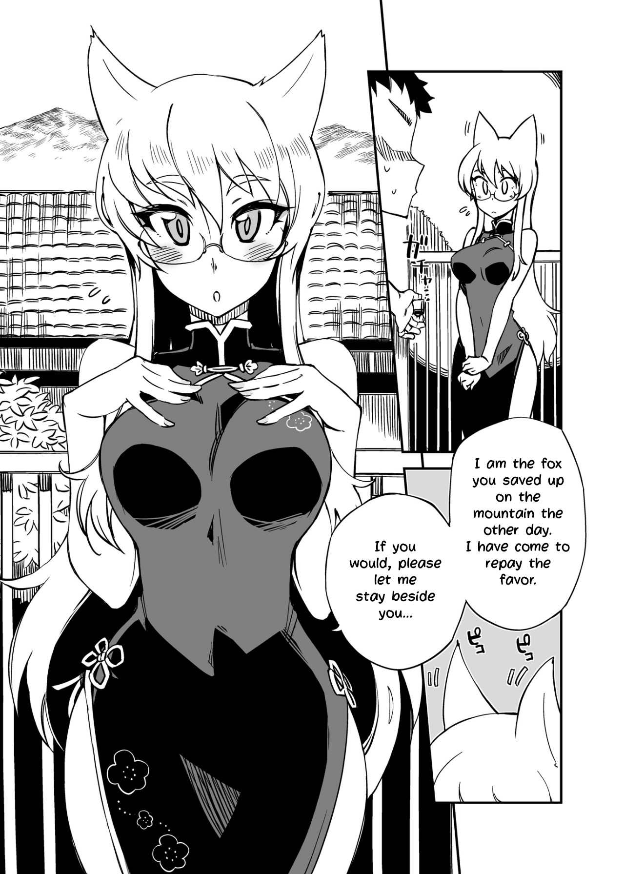[WiNDY WiNG (Kusanagi Tonbo)]Gyutto Ippai Ongaeshi Shite Kureru Shiroi Kitsune o Tasukemashita ka? | Have You Saved a White Fox Who will Repay You for Your Kindness?[English] [LoeQuality Translations] [Digital] Page 5