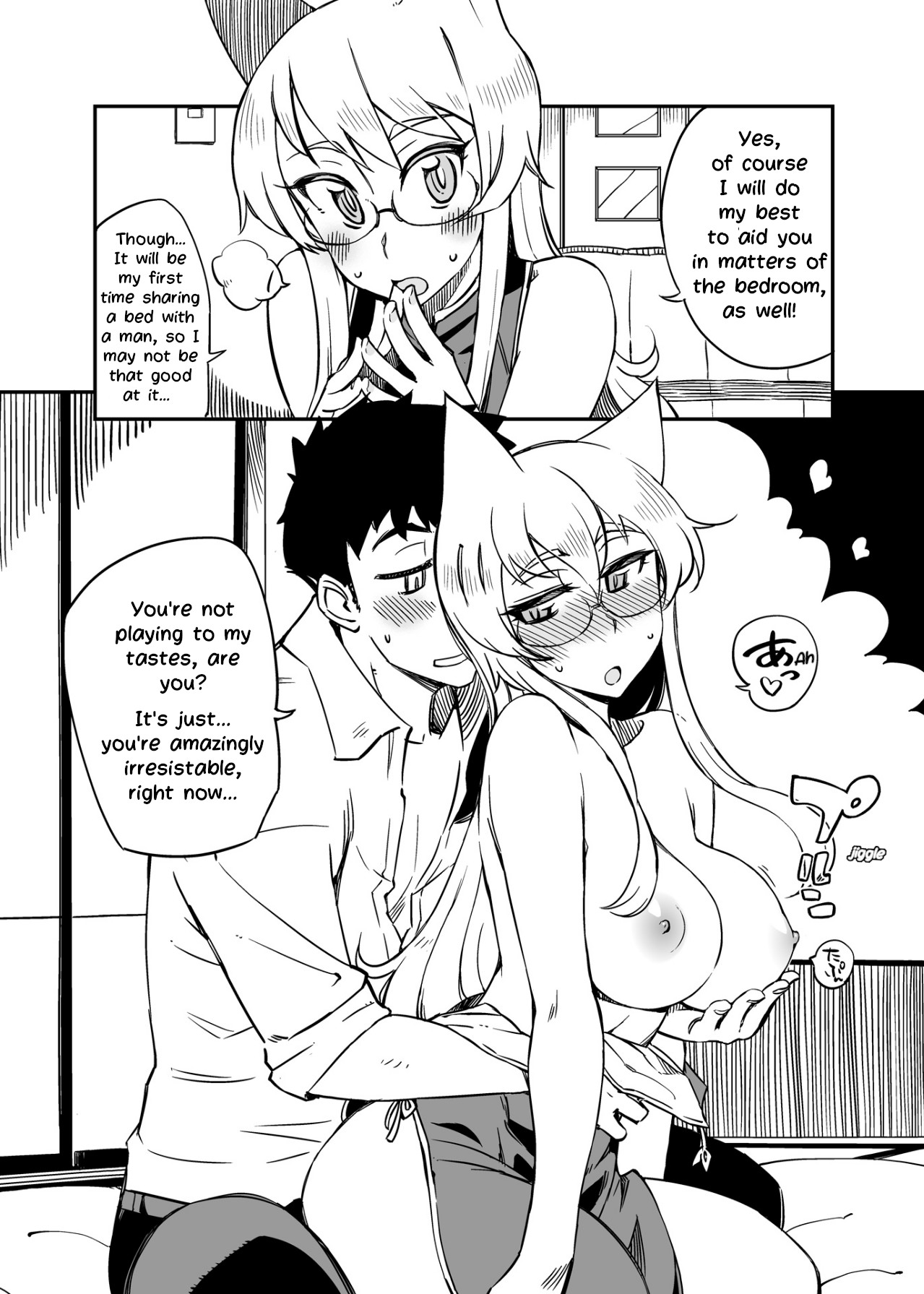 [WiNDY WiNG (Kusanagi Tonbo)]Gyutto Ippai Ongaeshi Shite Kureru Shiroi Kitsune o Tasukemashita ka? | Have You Saved a White Fox Who will Repay You for Your Kindness?[English] [LoeQuality Translations] [Digital] Page 6