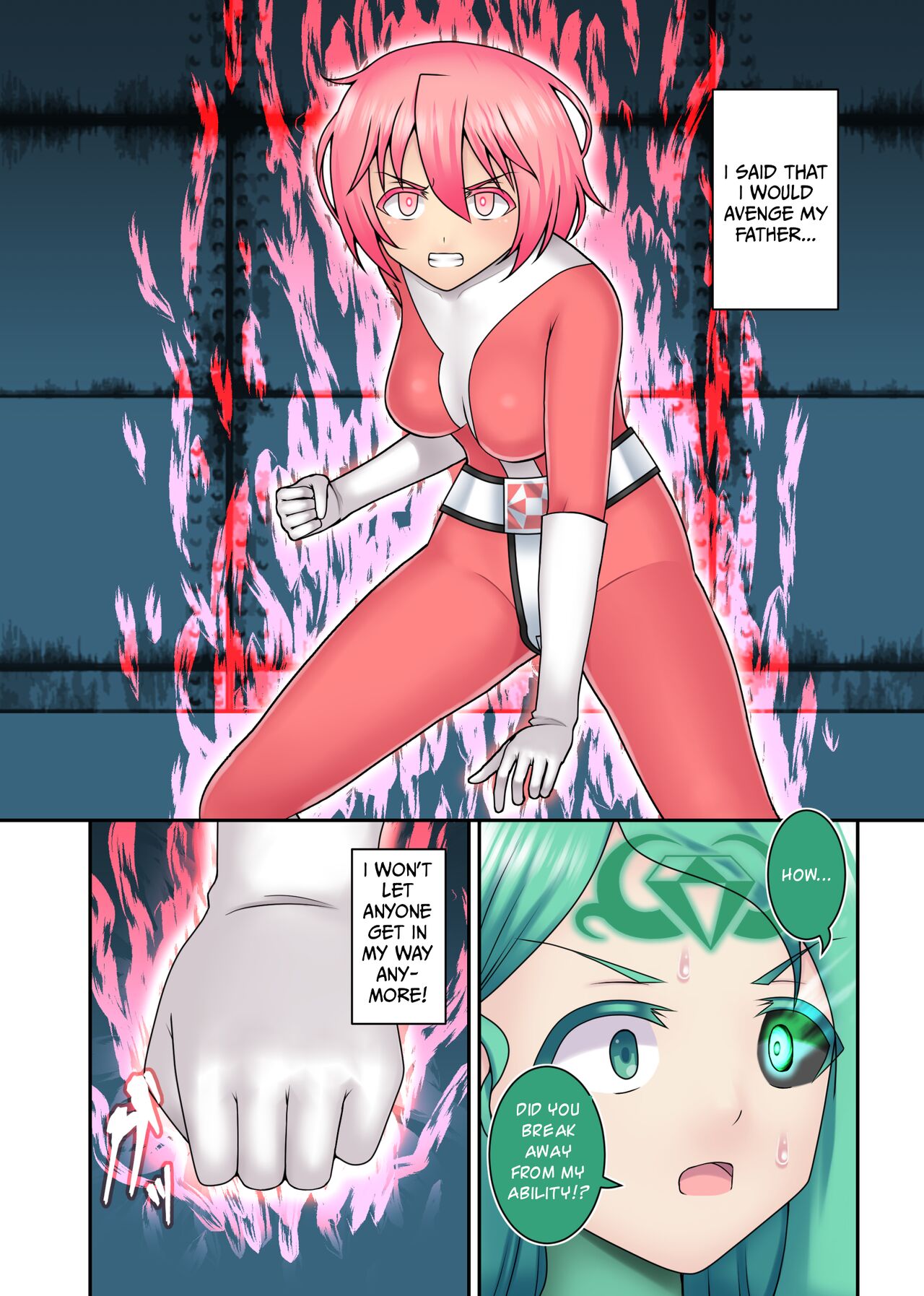 [STUDIO HP+ (IceLee)]Teisou Sentai Virginal Colors Saishuuwa | Chastity Sentai Chaste Colors Ch. 6[English] Page 10