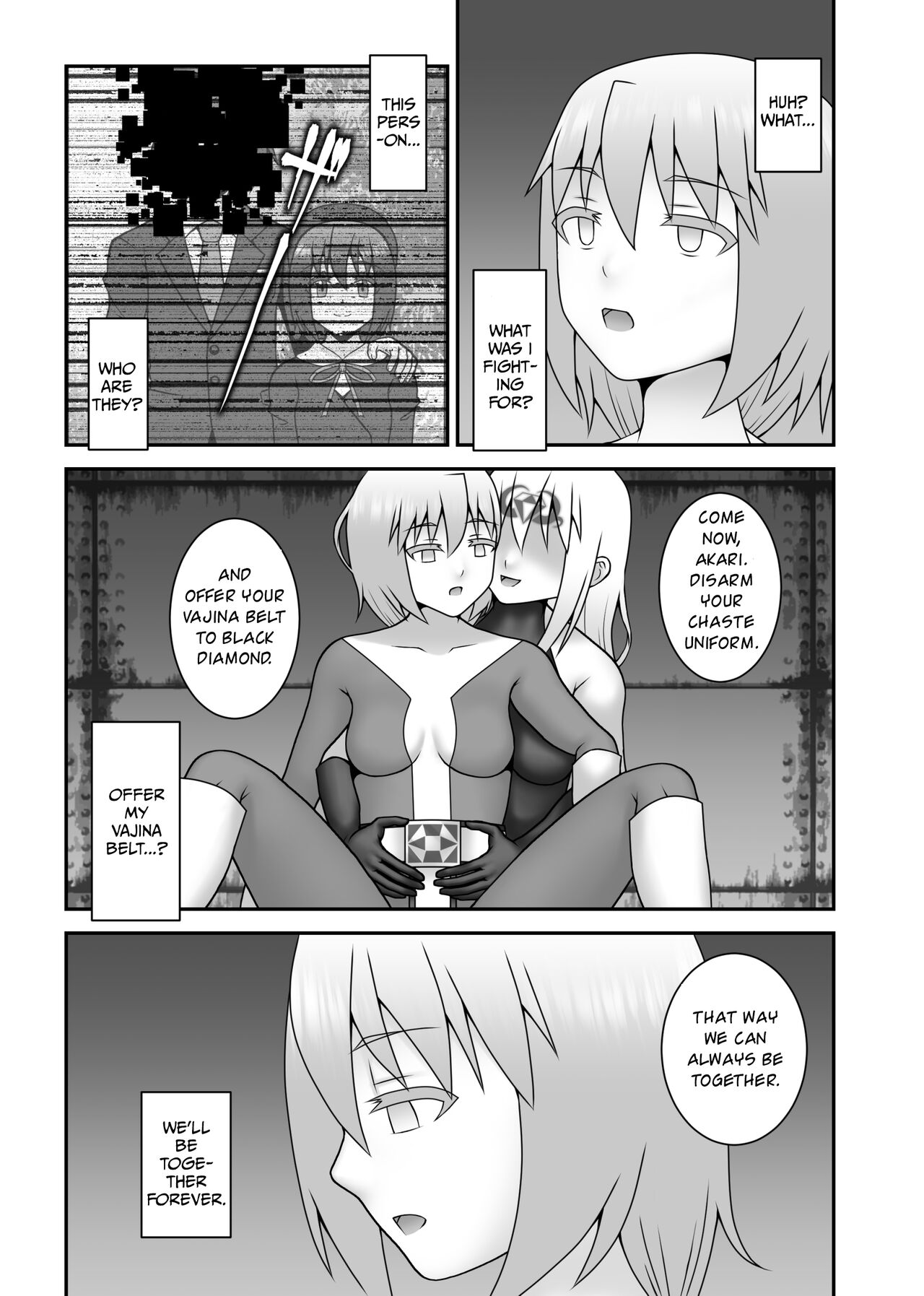 [STUDIO HP+ (IceLee)]Teisou Sentai Virginal Colors Saishuuwa | Chastity Sentai Chaste Colors Ch. 6[English] Page 33