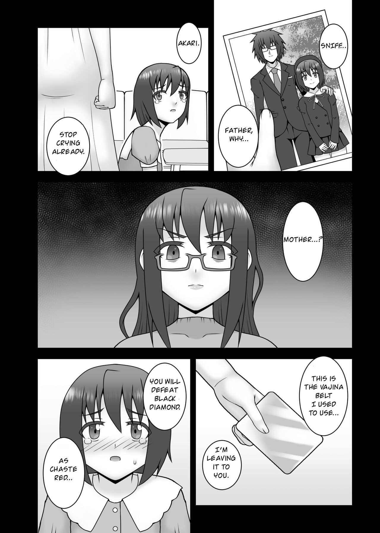 [STUDIO HP+ (IceLee)]Teisou Sentai Virginal Colors Saishuuwa | Chastity Sentai Chaste Colors Ch. 6[English] Page 4