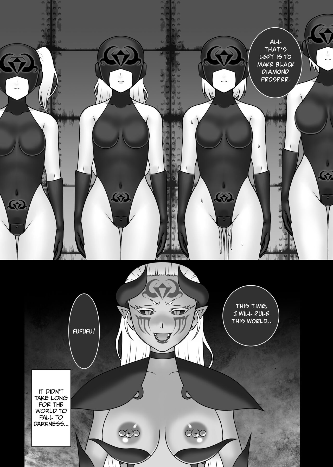 [STUDIO HP+ (IceLee)]Teisou Sentai Virginal Colors Saishuuwa | Chastity Sentai Chaste Colors Ch. 6[English] Page 43