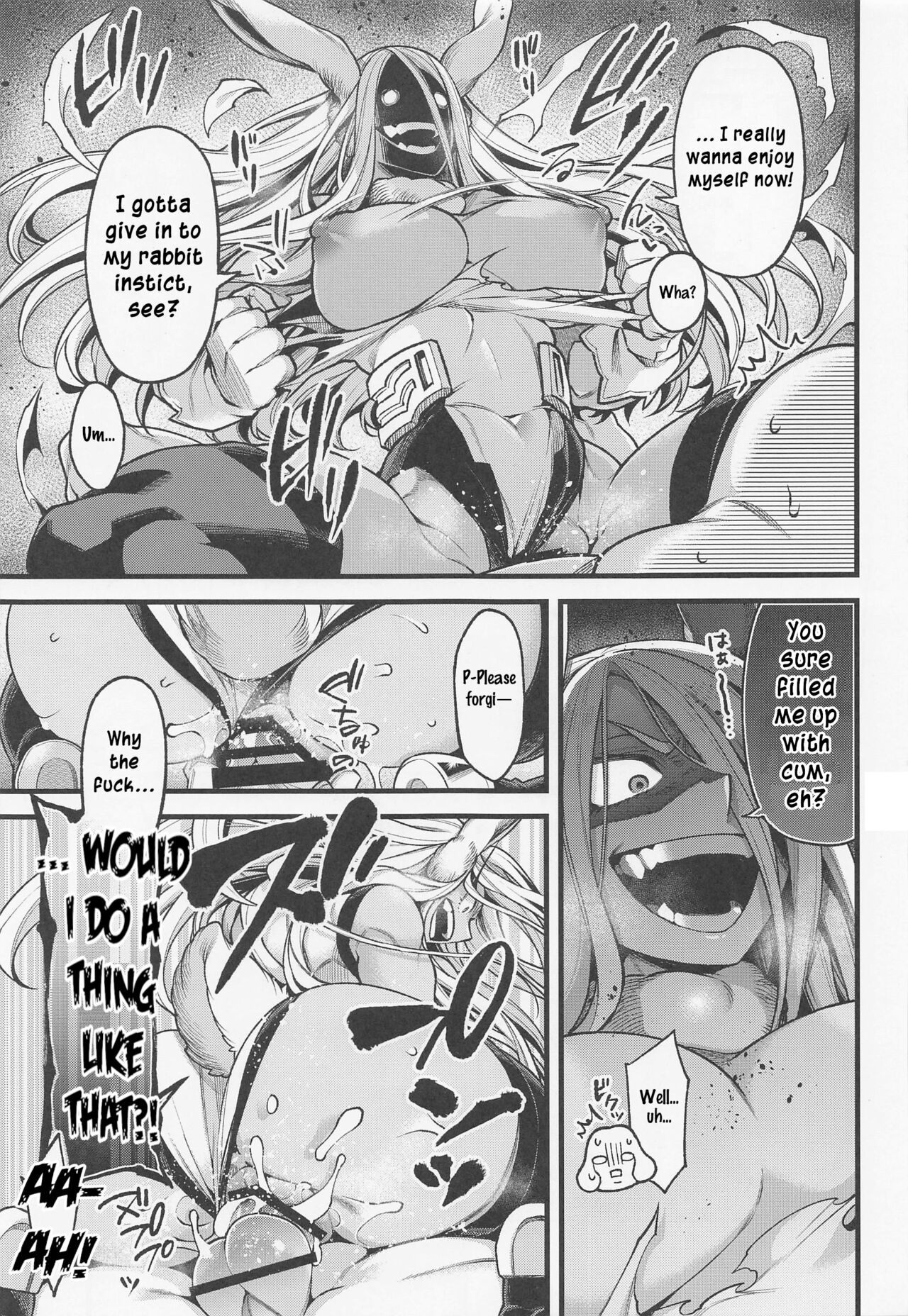(C101) [ITIBOSI (Takatsuki Ichi)]Ganbare!! Rabbit Hero!!! | Hang in there, Rabbit Hero!(Boku no Hero Academia) [English] [joobuspaidatr] Page 12