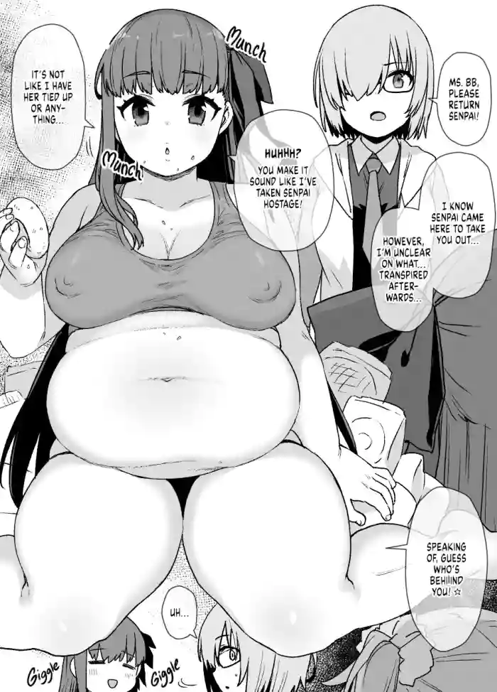 [Kusayarou]FGO Obese Gudako & BB(Fate/Grand Order) [Saint Quartz Scans] [English]