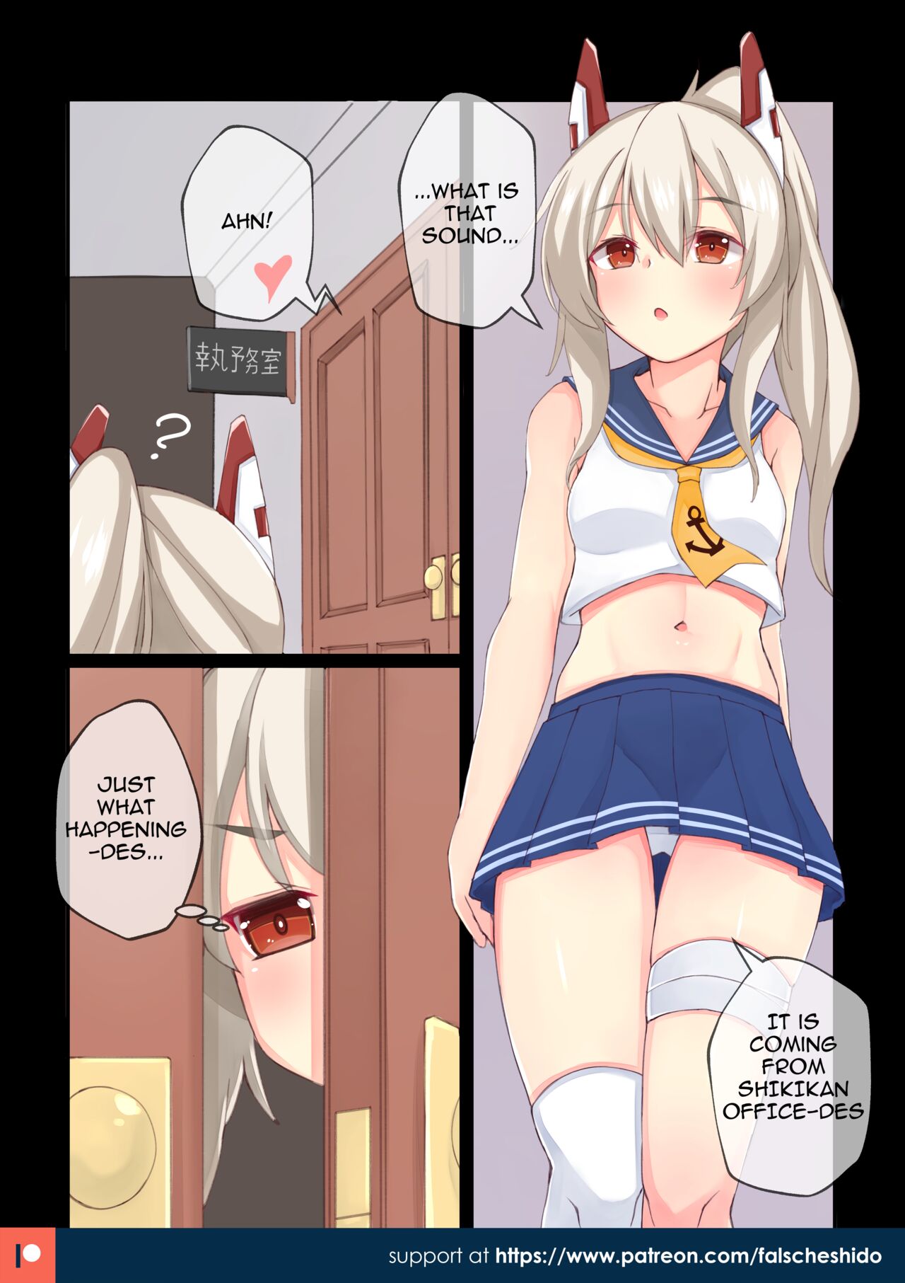 Nekokyun (falsche.shido) Ayanami to uwaki-sha kanri suru | Handling the Womanizer with Ayanami(Azur Lane) [English] Page 2