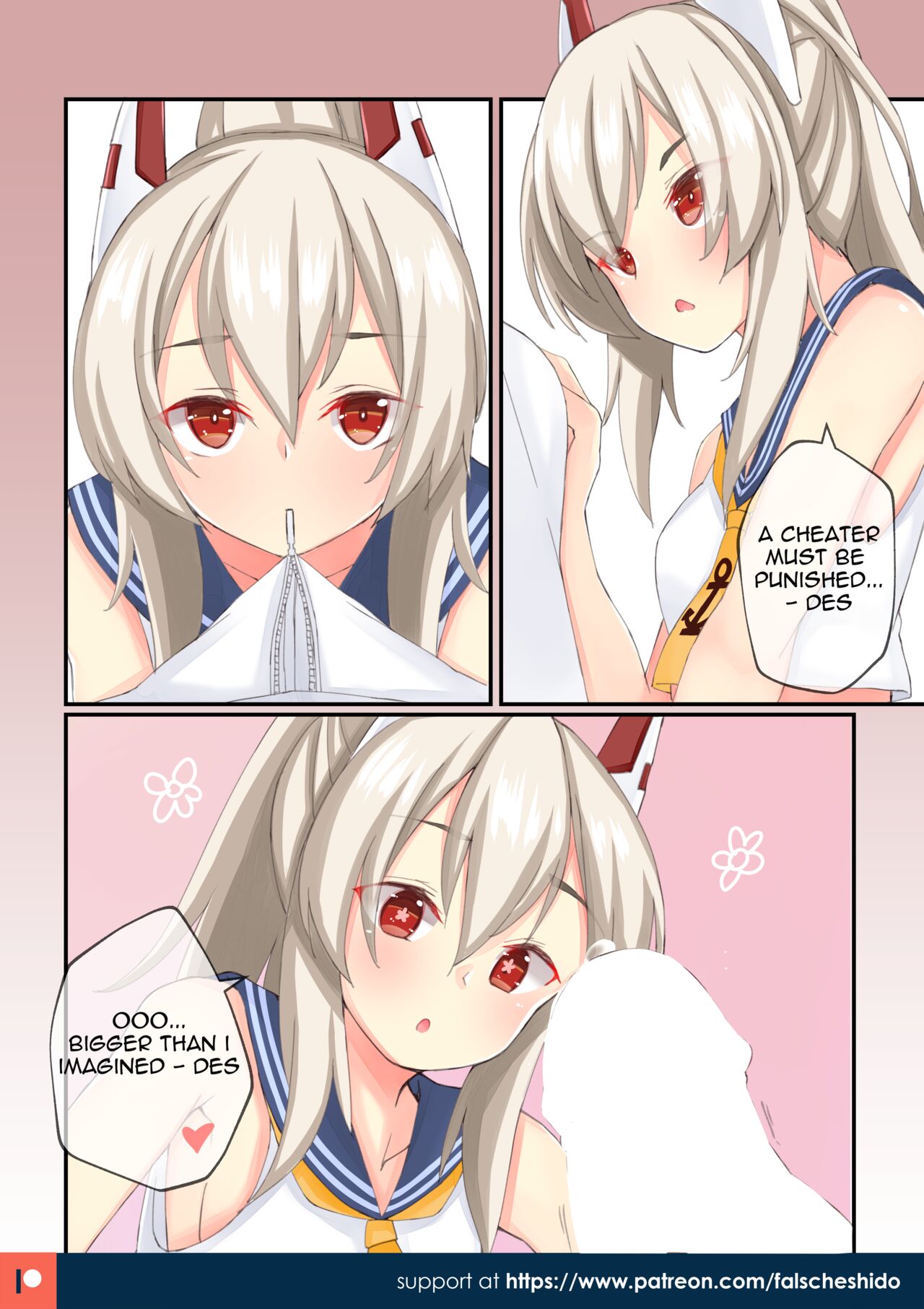 Nekokyun (falsche.shido) Ayanami to uwaki-sha kanri suru | Handling the Womanizer with Ayanami(Azur Lane) [English] Page 4