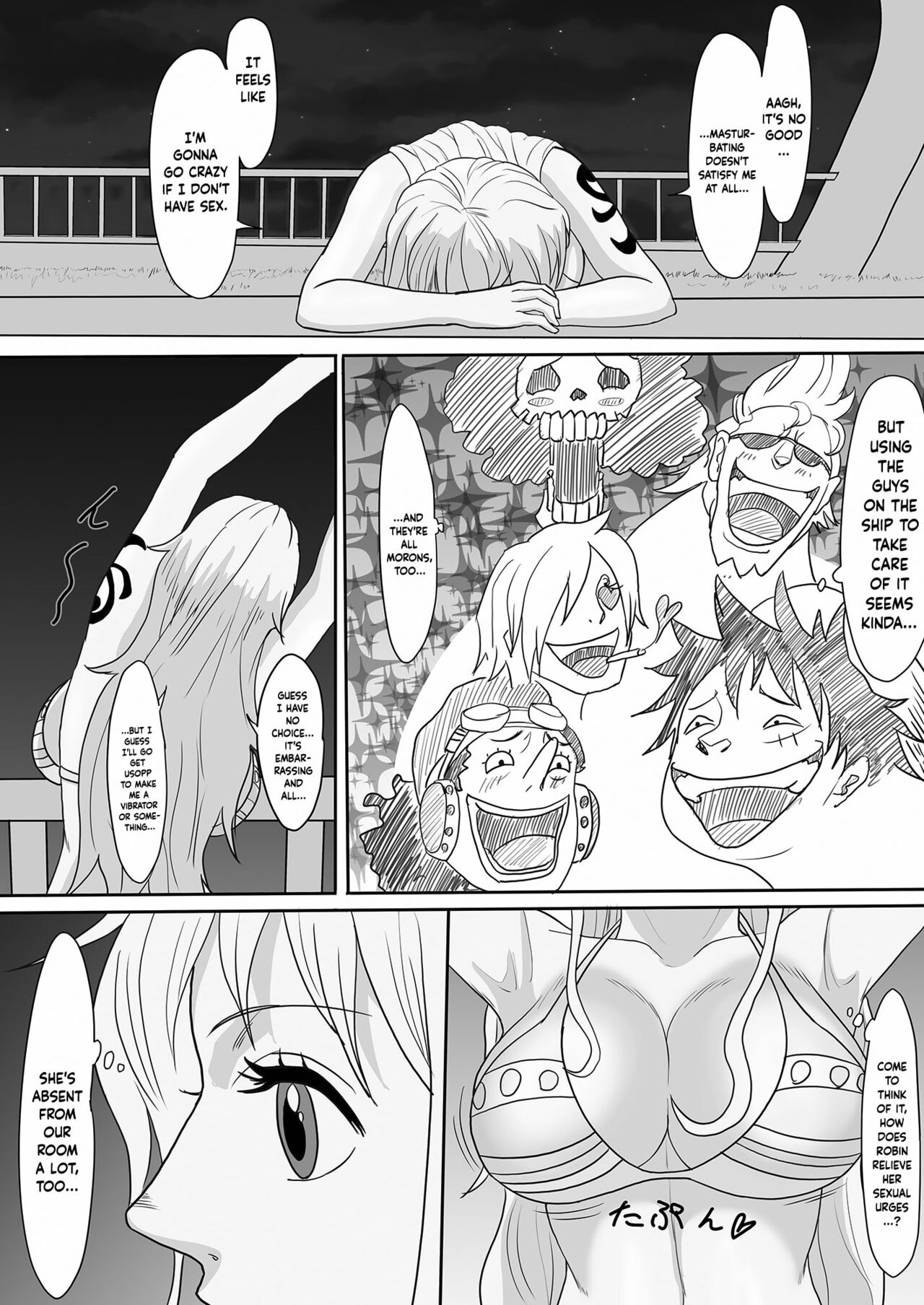 [Iwao]Nami to Chopper ga Sex Shimakuru Hon | A Book About Nami and Chopper's Sex Spree(One Piece) [English] {Doujins.com} Page 3