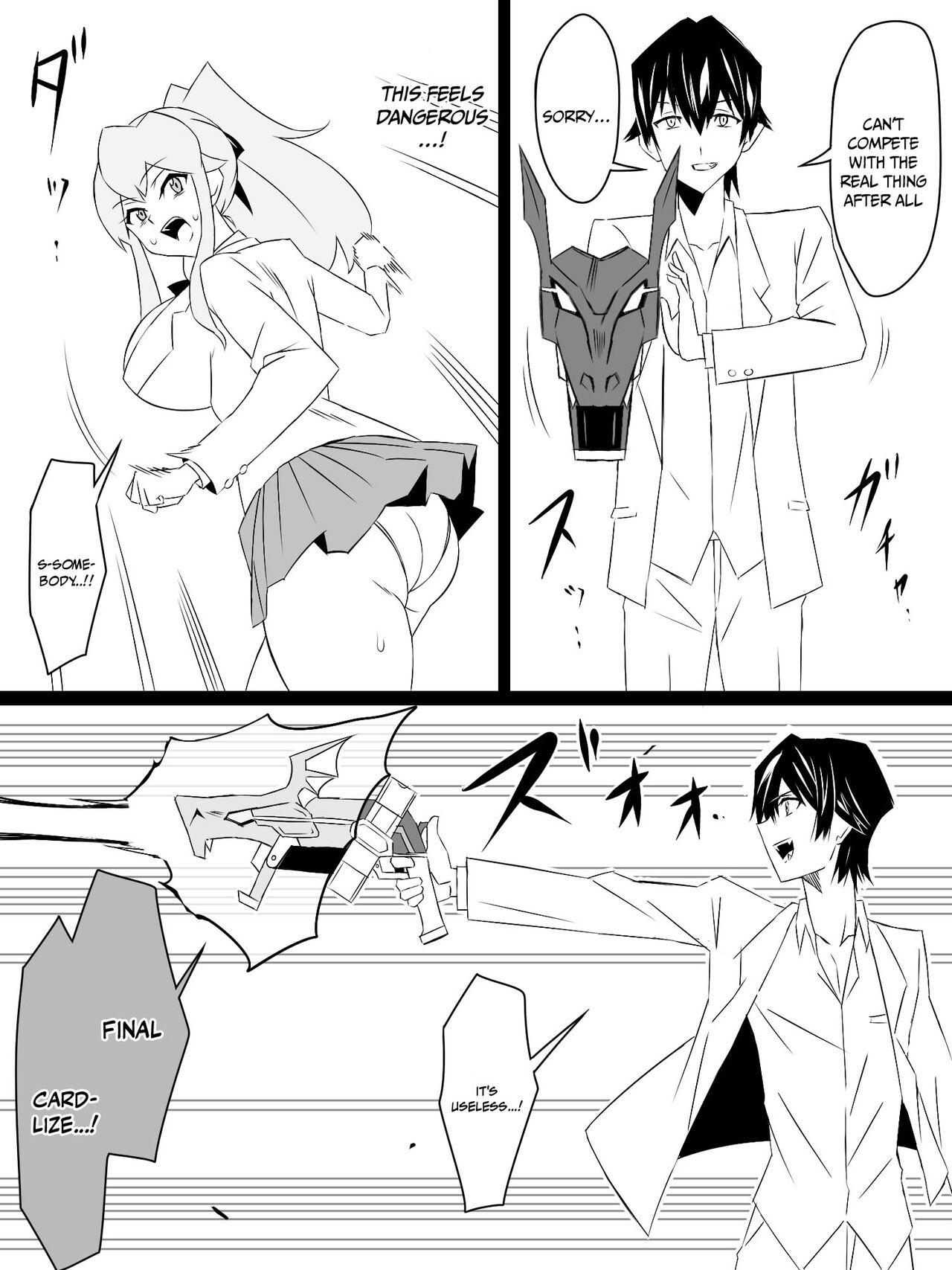 [Circle Kagemusya (Kagemusya)]"Shoukanjuu DX DeliHealizer" ver. 4 ~Card kara Josei o Shoukan shite Ecchi suru Ohanashi~ | Shoukanjuu DX DeliHealizer ver. 4 ~A Story of How I Summoned a Girl With a Card and Had Sex With Her~[English] {Doujins.com} Page 17