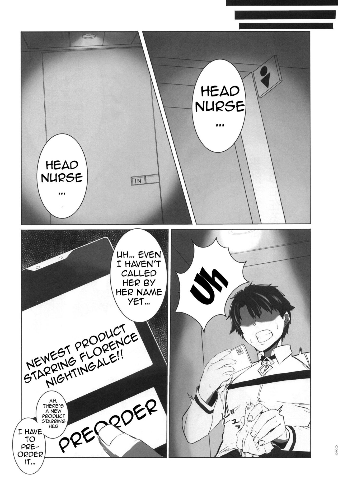 [Tomokiya (Tomoki)]Bakunyuu no Tenshi Nightingale AVDebut!(Fate/Grand Order) [English] {Doujins.com} [Digital] Page 25