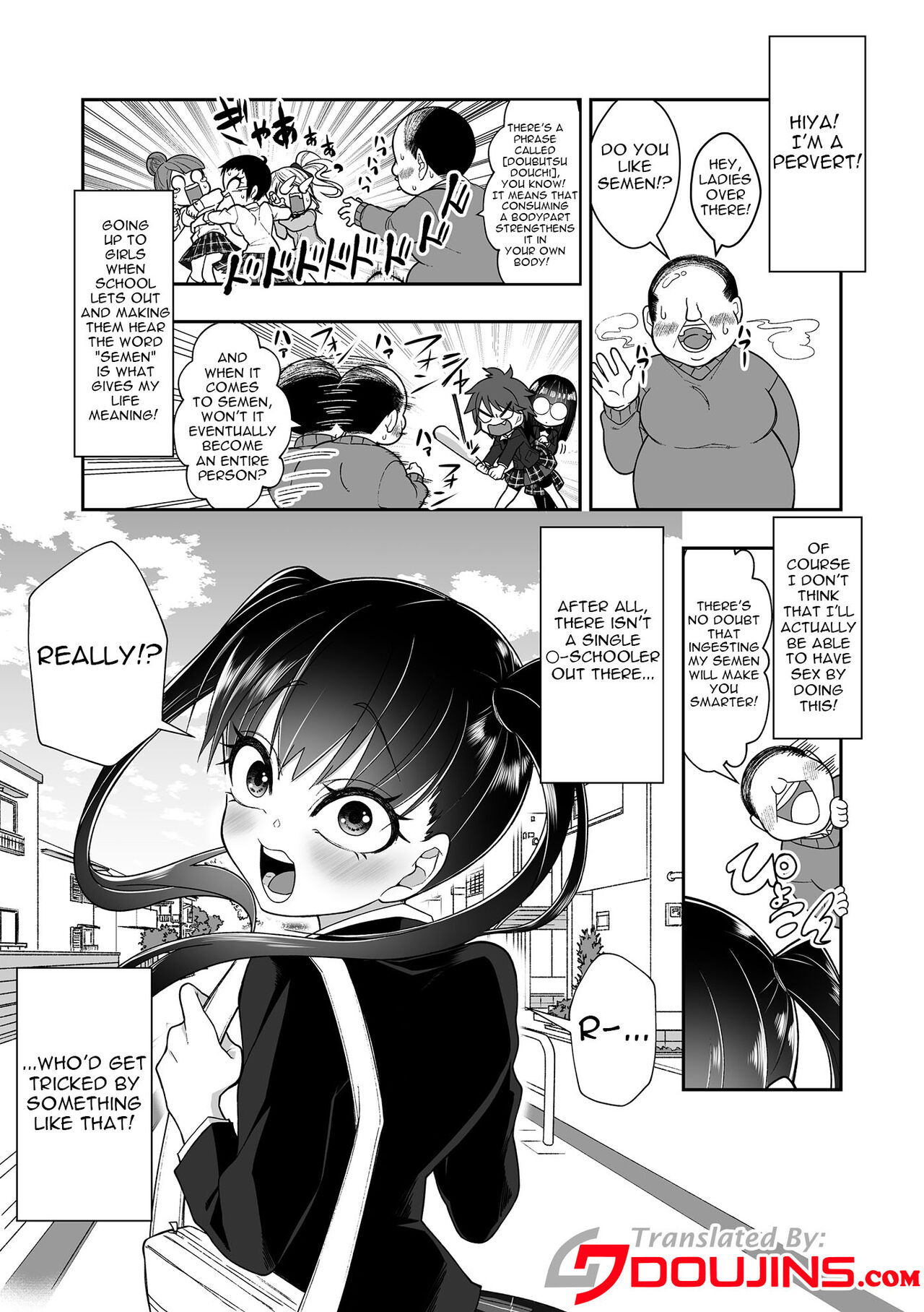 [Kaisenbatake]Seishi o Nomeba Atama ga Yoku Narutte Kikimashita | I Heard I'll Get Smarter If I Swallow Sperm[English] {Doujins.com} Page 2