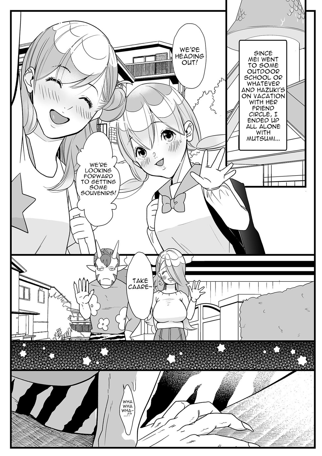 [Mucchiri Manjuu (Kurokawa Koshian)]Jigoku no Kanabou Fudeoroshi | Popping the Cherry on Jigoku's Kanabo(Chimimo) [English] {Doujins.com} Page 3