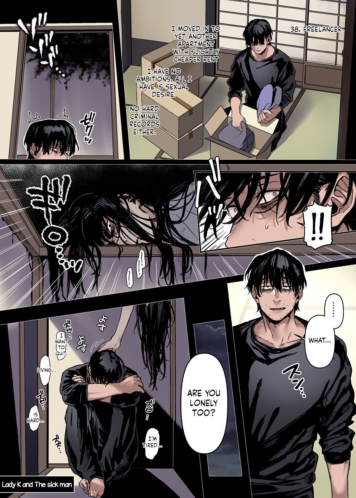 [Yolki Palki (Rororogi Mogera)]Kko to Yamioji Ha | Lady K & The Sick Man(+ Extras) [English] [LunaticSeibah] [Colorized] [Decensored] Page 54