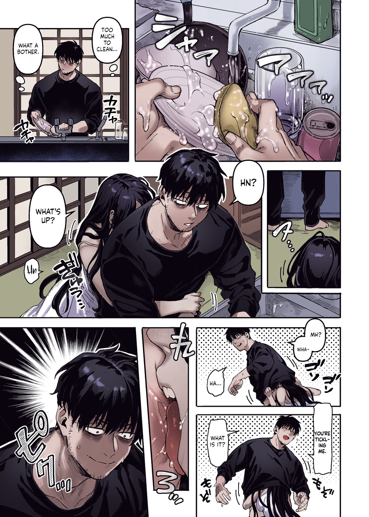 [Yolki Palki (Rororogi Mogera)]Kko to Yamioji Ha | Lady K & The Sick Man(+ Extras) [English] [LunaticSeibah] [Colorized] [Decensored] Page 71