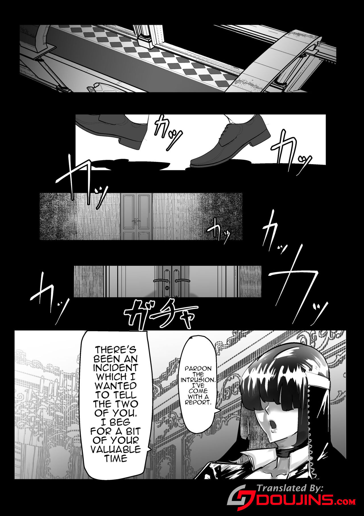 [Mr. way]Futanari Aku no Onna Kanbu no Nichijou | The Daily Life of An Evil Futanari Leader[English] {Doujins.com} Page 2
