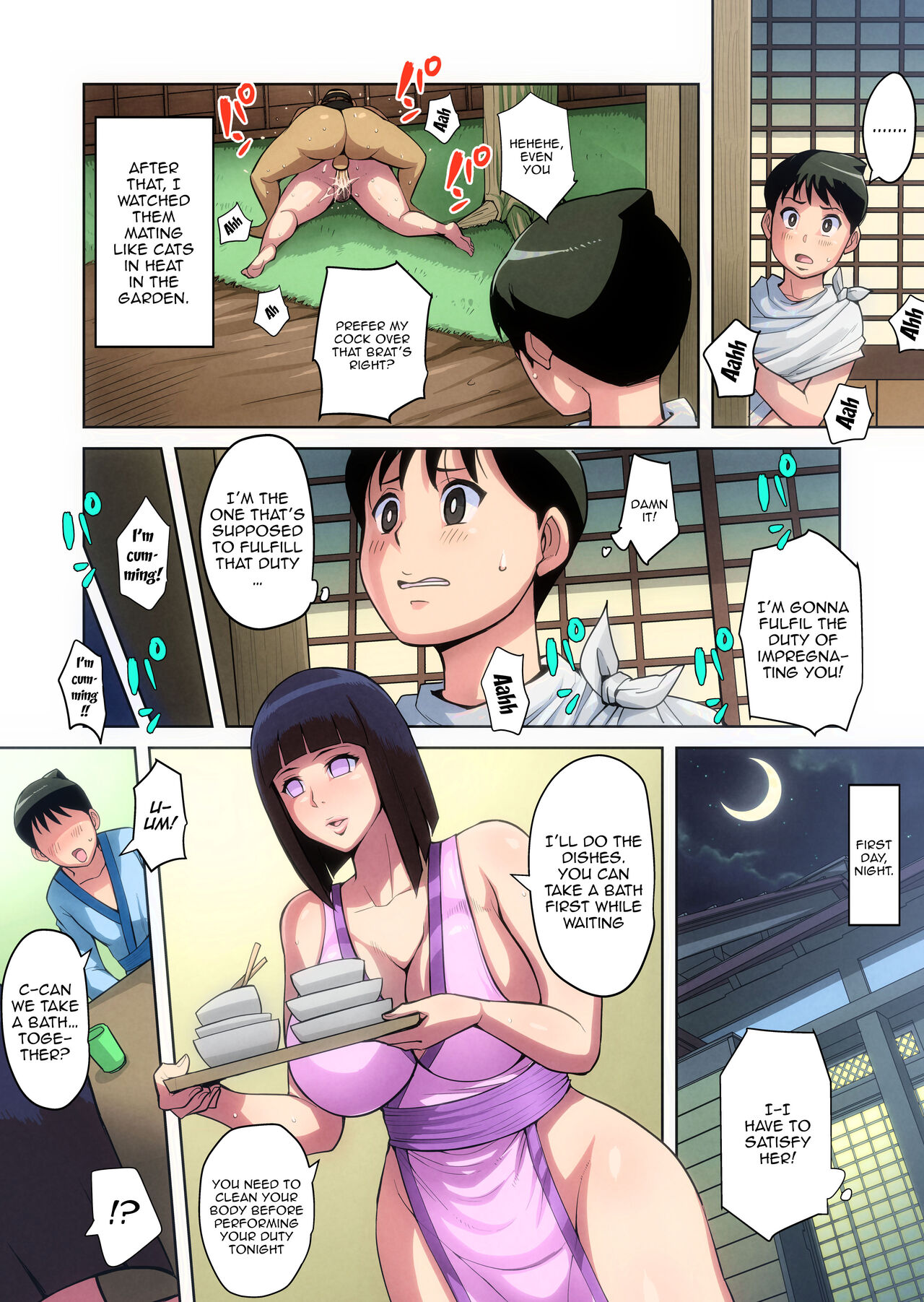 [B-Kyuu Site (bkyu)]B-Kyuu Manga 12 Icnizoku no Shikitari 1-yame | Family Traditions(Naruto) [English] {Doujins.com} Page 45