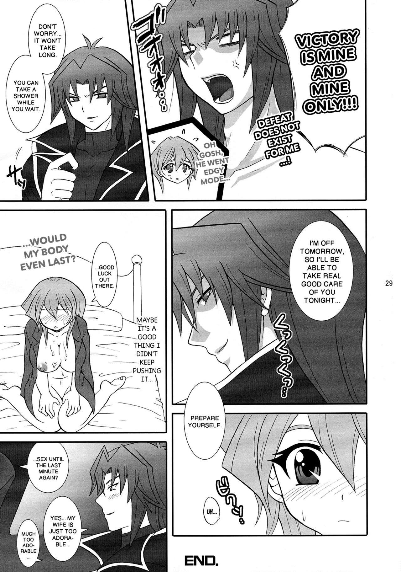 (C71) [Tai no Okashira (Matsubara Kanabun)]Niizuma Asuka-tan | New Wife Alexis(Yu-Gi-Oh! GX) [English] {Doujins.com} Page 28