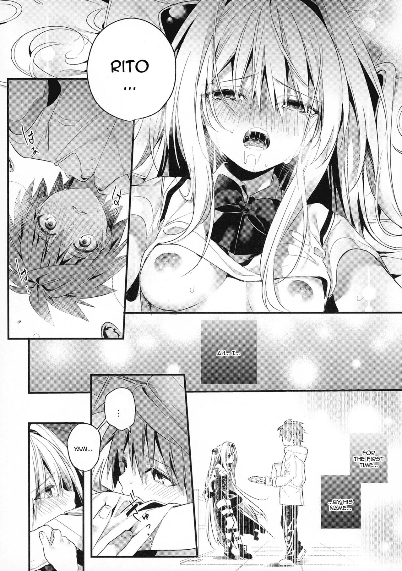 (C100) [Ringo no Naru Ki (Kise Itsuki)]Hajimete Namae de. - Call by name for the first time(To LOVE-Ru) [English] {Doujins.com} Page 21