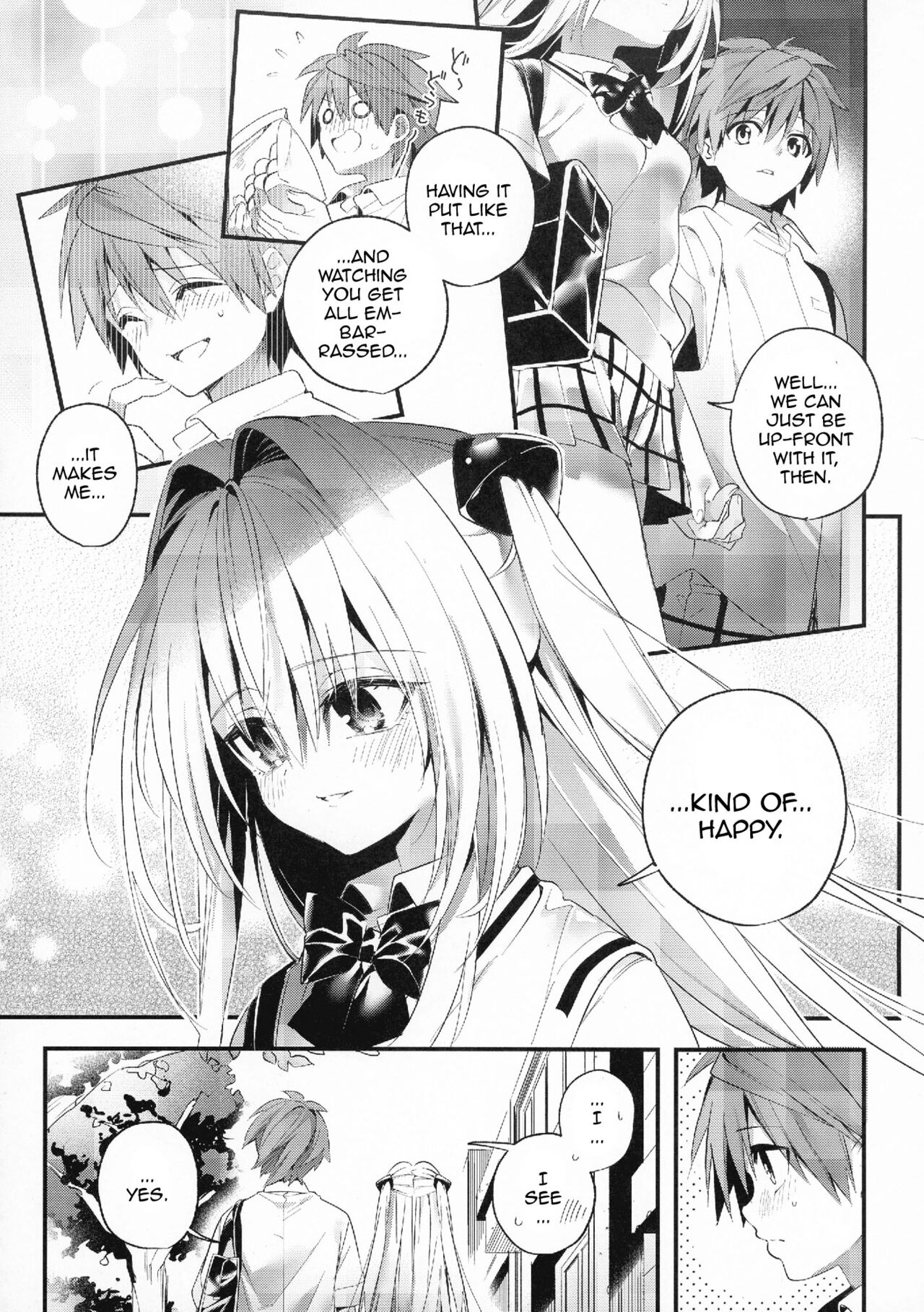 (C100) [Ringo no Naru Ki (Kise Itsuki)]Hajimete Namae de. - Call by name for the first time(To LOVE-Ru) [English] {Doujins.com} Page 6