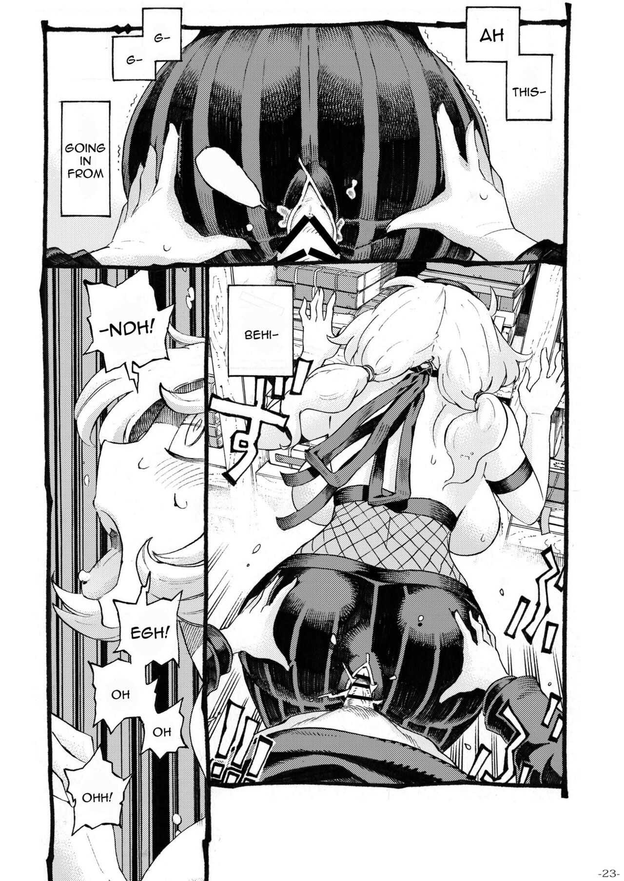[Naivta (Nishi Yoshiyuki)]Kunoichi wa Deshi to Oshinobi de | A Kunoichi Sneaks Up On Her Disciple[English] {Doujins.com} [Digital] Page 22
