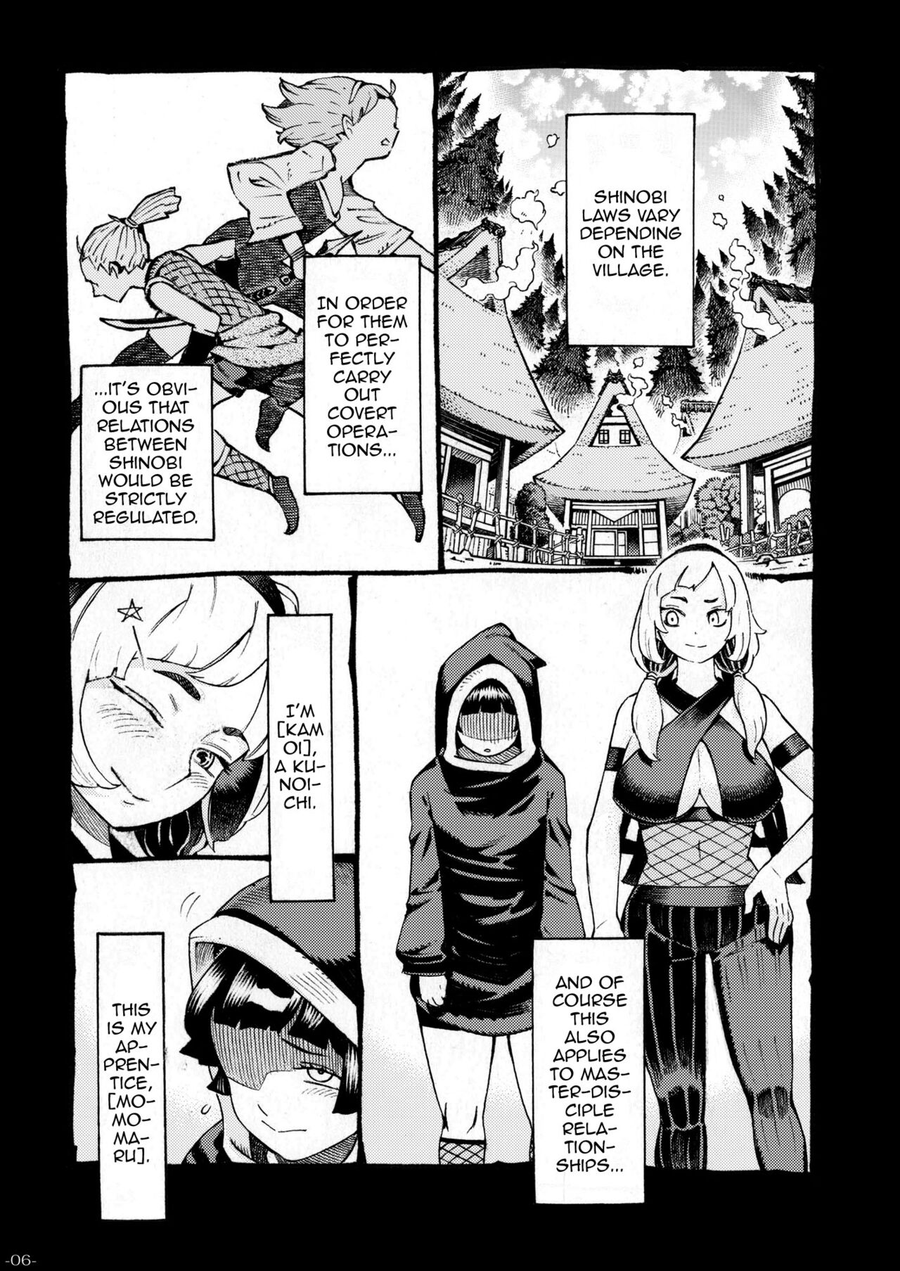 [Naivta (Nishi Yoshiyuki)]Kunoichi wa Deshi to Oshinobi de | A Kunoichi Sneaks Up On Her Disciple[English] {Doujins.com} [Digital] Page 5