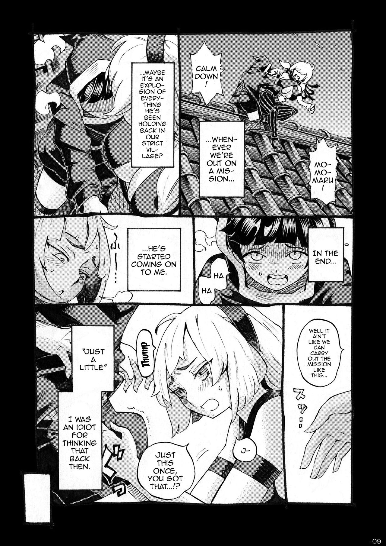 [Naivta (Nishi Yoshiyuki)]Kunoichi wa Deshi to Oshinobi de | A Kunoichi Sneaks Up On Her Disciple[English] {Doujins.com} [Digital] Page 8