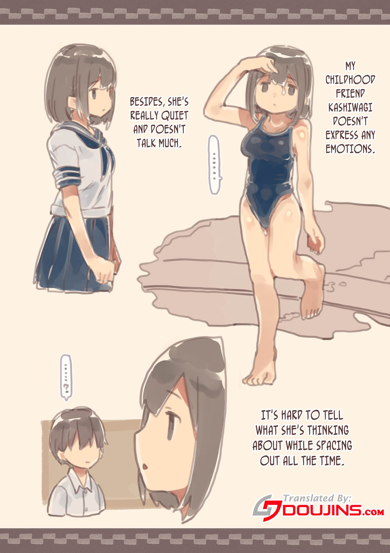 [Kemomimi Eki]Kanjou ga Usui kara Nandemo Iu Koto Kiite Kureru Osananajimi | A Childhood Friend Who Listens To Anything You Say Because She Doesn't Have Much Emotion[English] {Doujins.com} Page 2