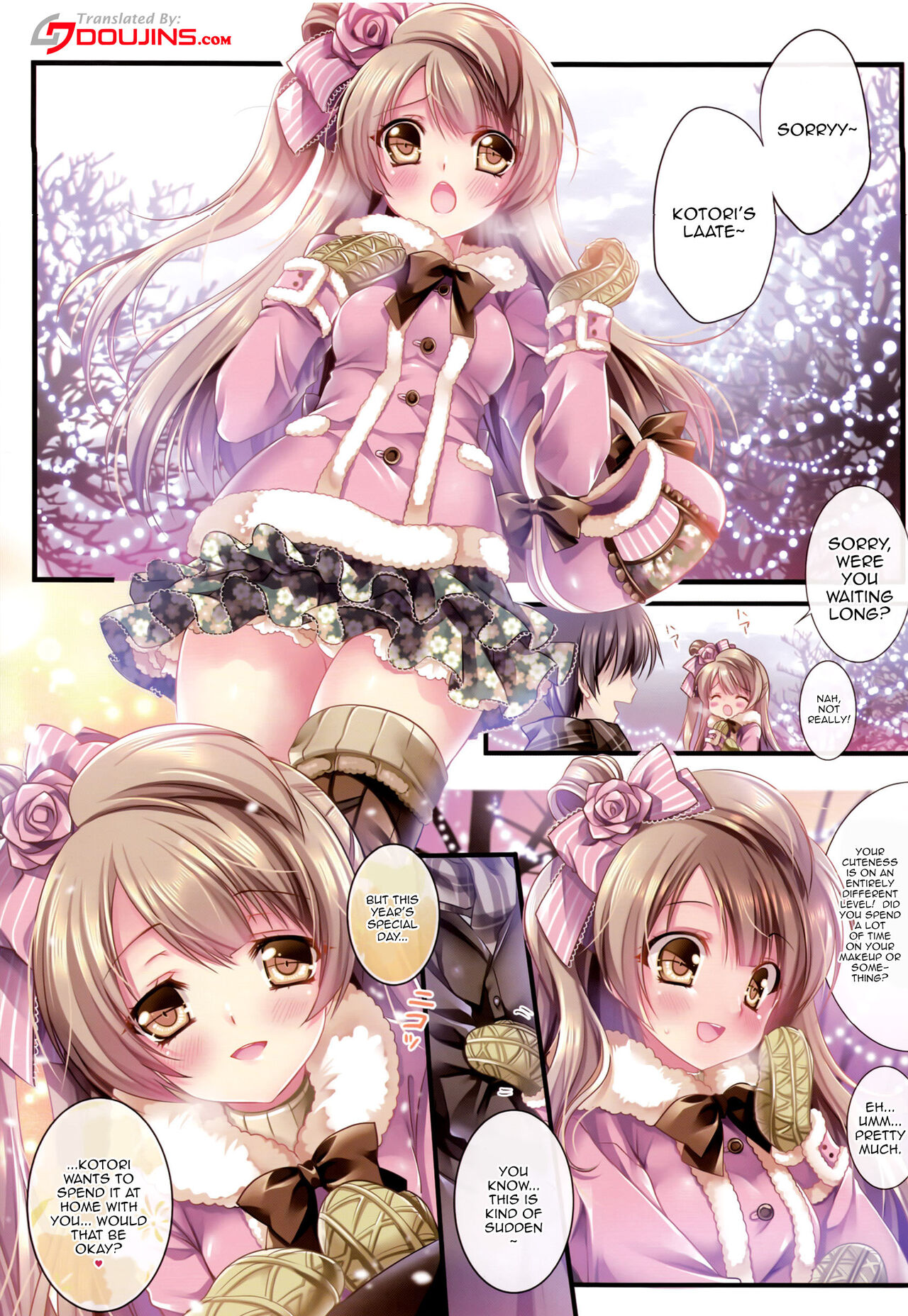 (C87) [Wish~Kibou no Tsubasa~ (Sakurano Ru)]Kotori no SPECIAL LOVE SET | Kotori's SPECIAL LOVE SET(Love Live!) [English] {Doujins.com} Page 3