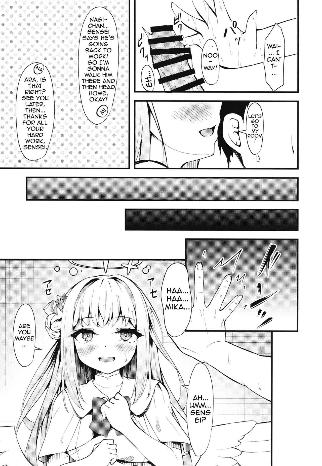 (C101) [Tsukuten (Madoka Tsukumo)]Watashi no Ouji-sama | My Prince(Blue Archive) [English] {Doujins.com} Page 6