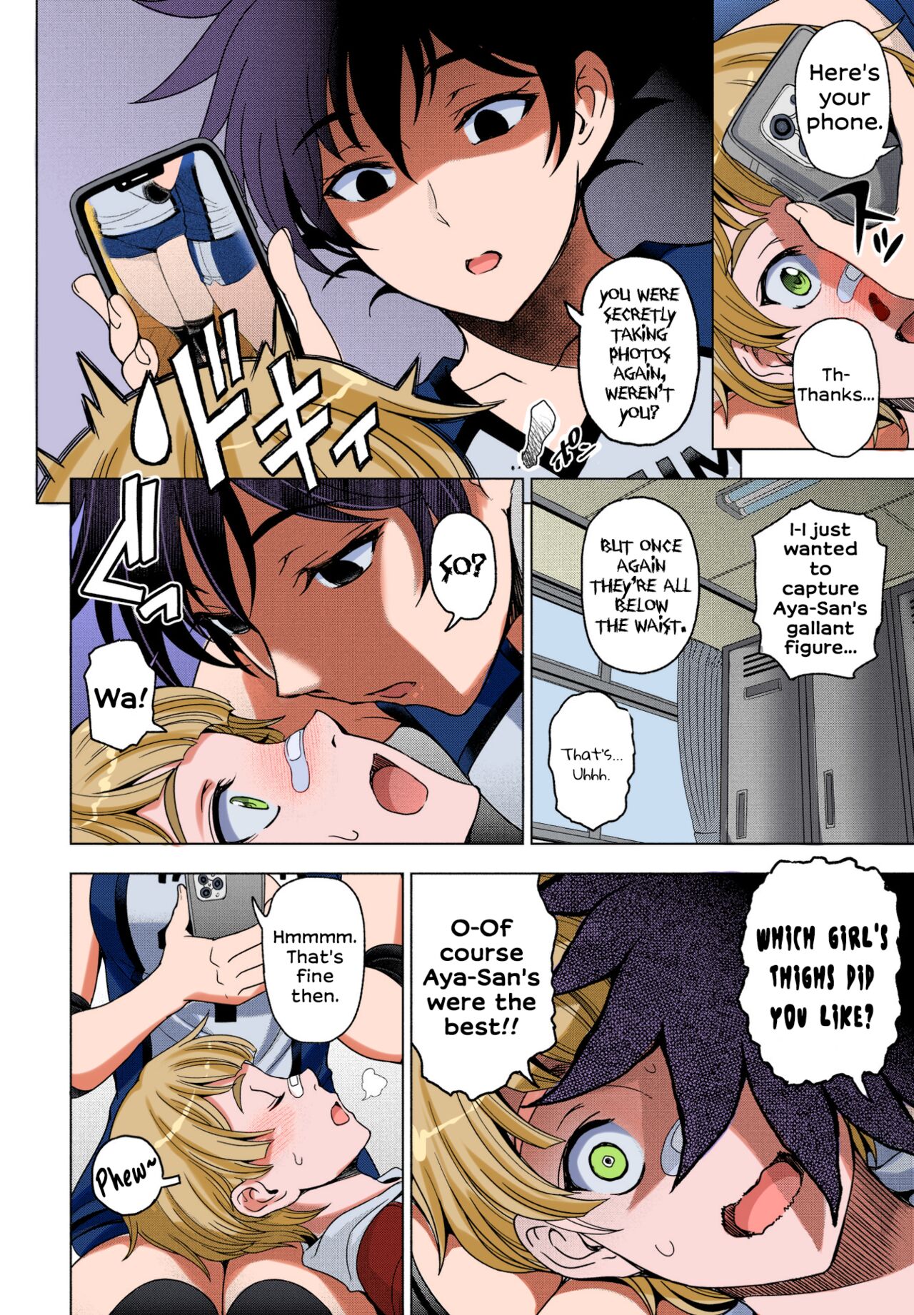 [Sena Youtarou]Futomomo ÷ Shitto = Love Love | Thighs ÷ Jealousy = Love Love(COMIC Penguin Club 2022-04) [English] [Kaixaa] [Colorized] [Decensored] [Digital] Page 4