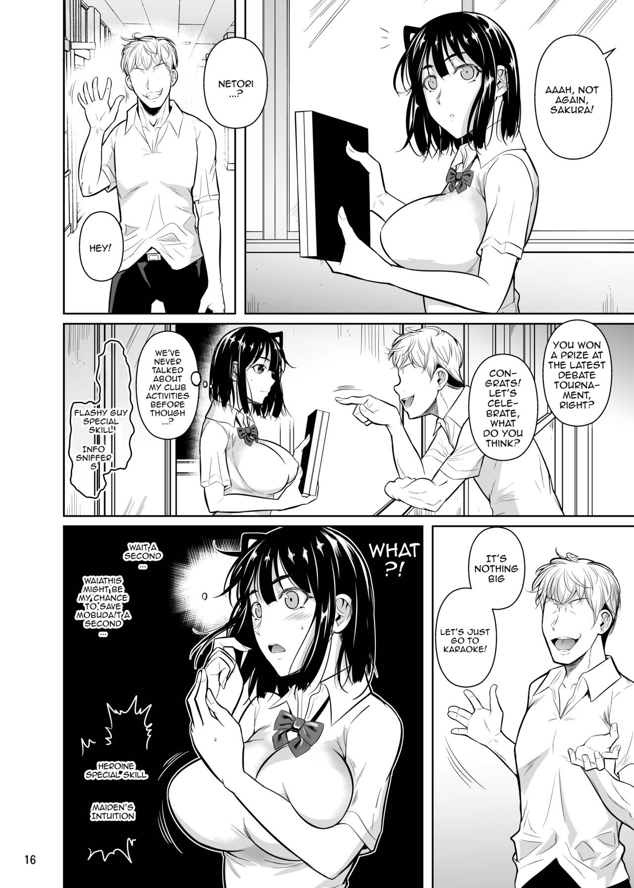 [Shoot The Moon (Fuetakishi)]Bocchi no Mob ga Tadashii Sentaku o Shite Seiso Shoujo to Tsukiau. 2 Mochiron Sex mo Suru | A Loner Makes the Right Choices And Goes Out With a Seiso Girl. Of Course There's Sex As Well 2[English] {Doujins.com} [Digital] Page 17