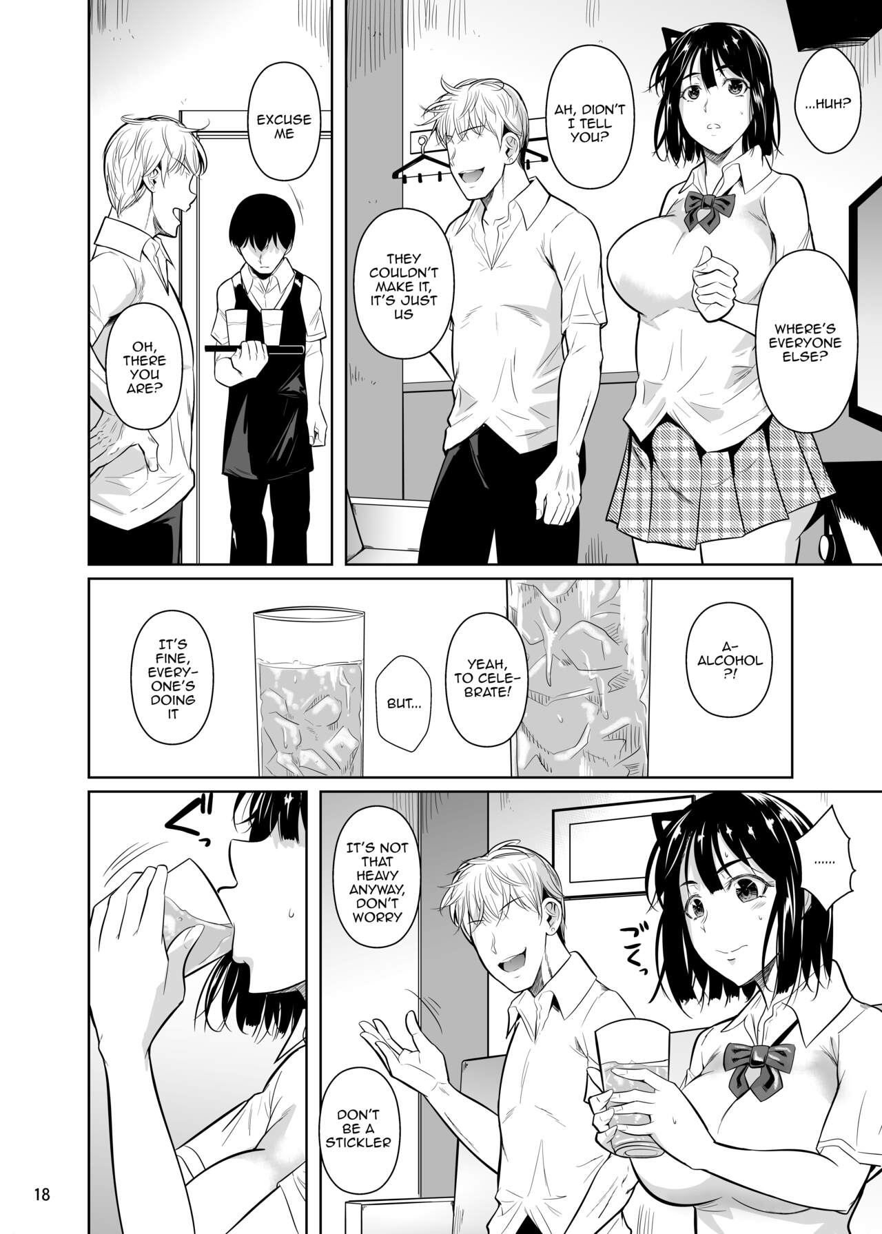 [Shoot The Moon (Fuetakishi)]Bocchi no Mob ga Tadashii Sentaku o Shite Seiso Shoujo to Tsukiau. 2 Mochiron Sex mo Suru | A Loner Makes the Right Choices And Goes Out With a Seiso Girl. Of Course There's Sex As Well 2[English] {Doujins.com} [Digital] Page 19