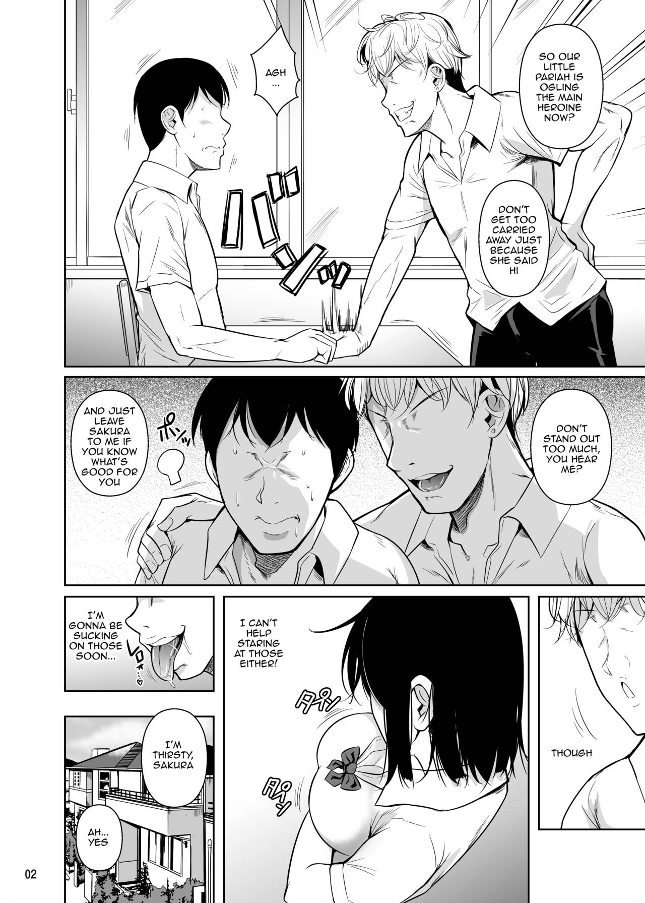 [Shoot The Moon (Fuetakishi)]Bocchi no Mob ga Tadashii Sentaku o Shite Seiso Shoujo to Tsukiau. 2 Mochiron Sex mo Suru | A Loner Makes the Right Choices And Goes Out With a Seiso Girl. Of Course There's Sex As Well 2[English] {Doujins.com} [Digital] Page 3