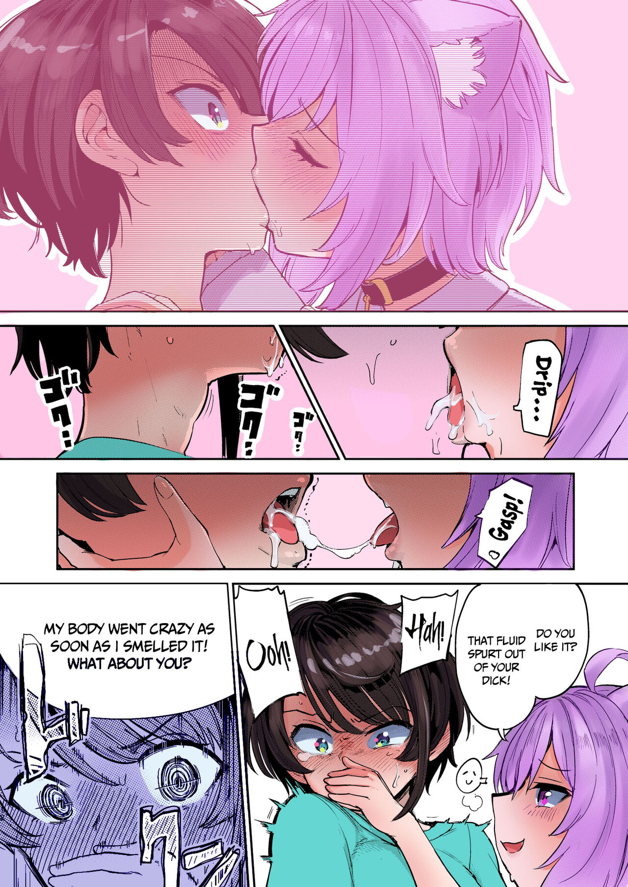 [Yakitate Jamaica A (Aomushi)]Hatsujou Kiken Chitai | Sexual Excitement Danger Zone(Oozora Subaru, Nekomata Okayu) [English] {Doujins.com} [Colorized] [Decensored] [Digital] Page 11