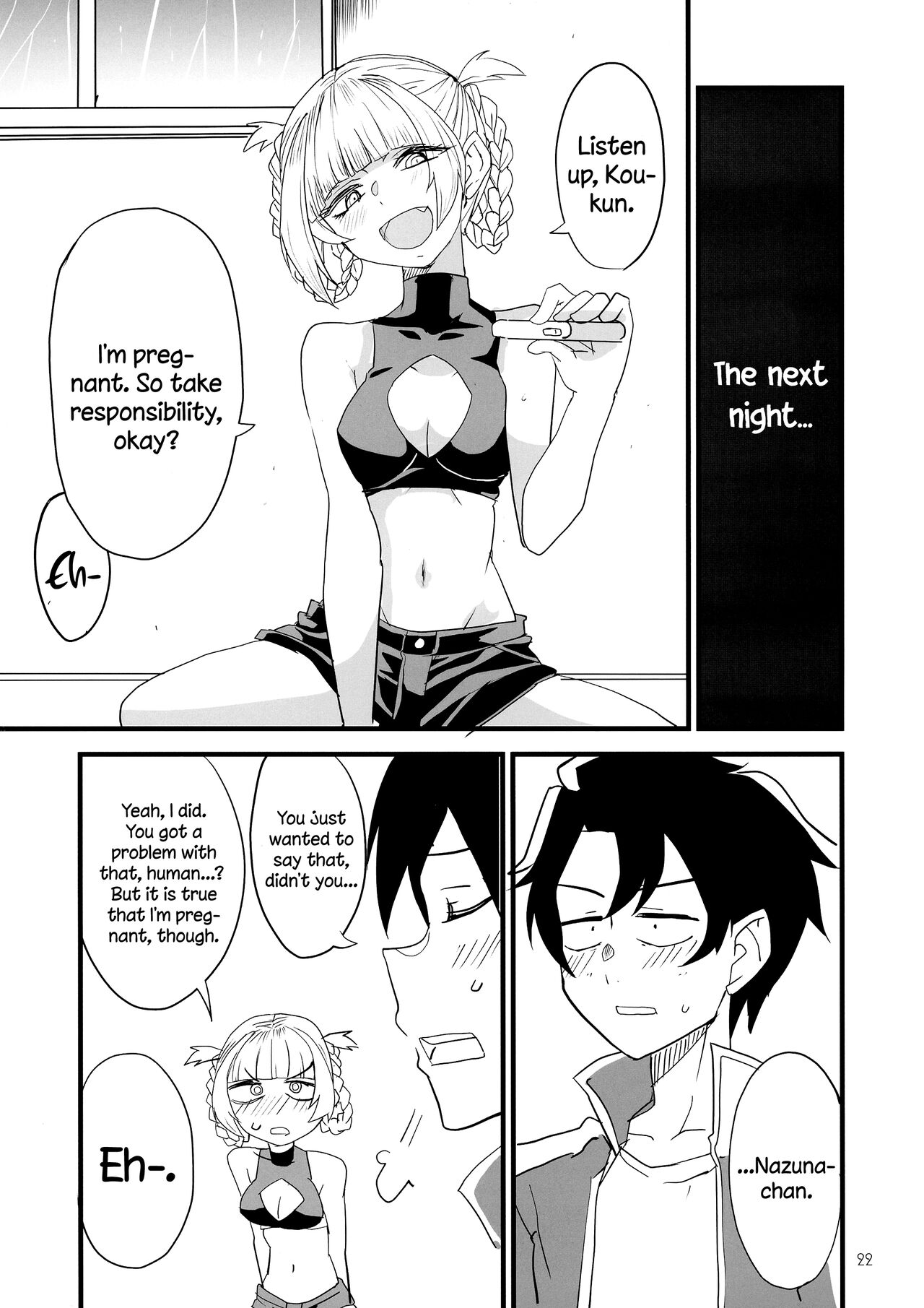 [BlueMage (Aoi Manabu)]Soineya no Uta | Call of the Snooze Shop(Yofukashi no Uta) [English] {Doujins.com} [2020-01-26] Page 22
