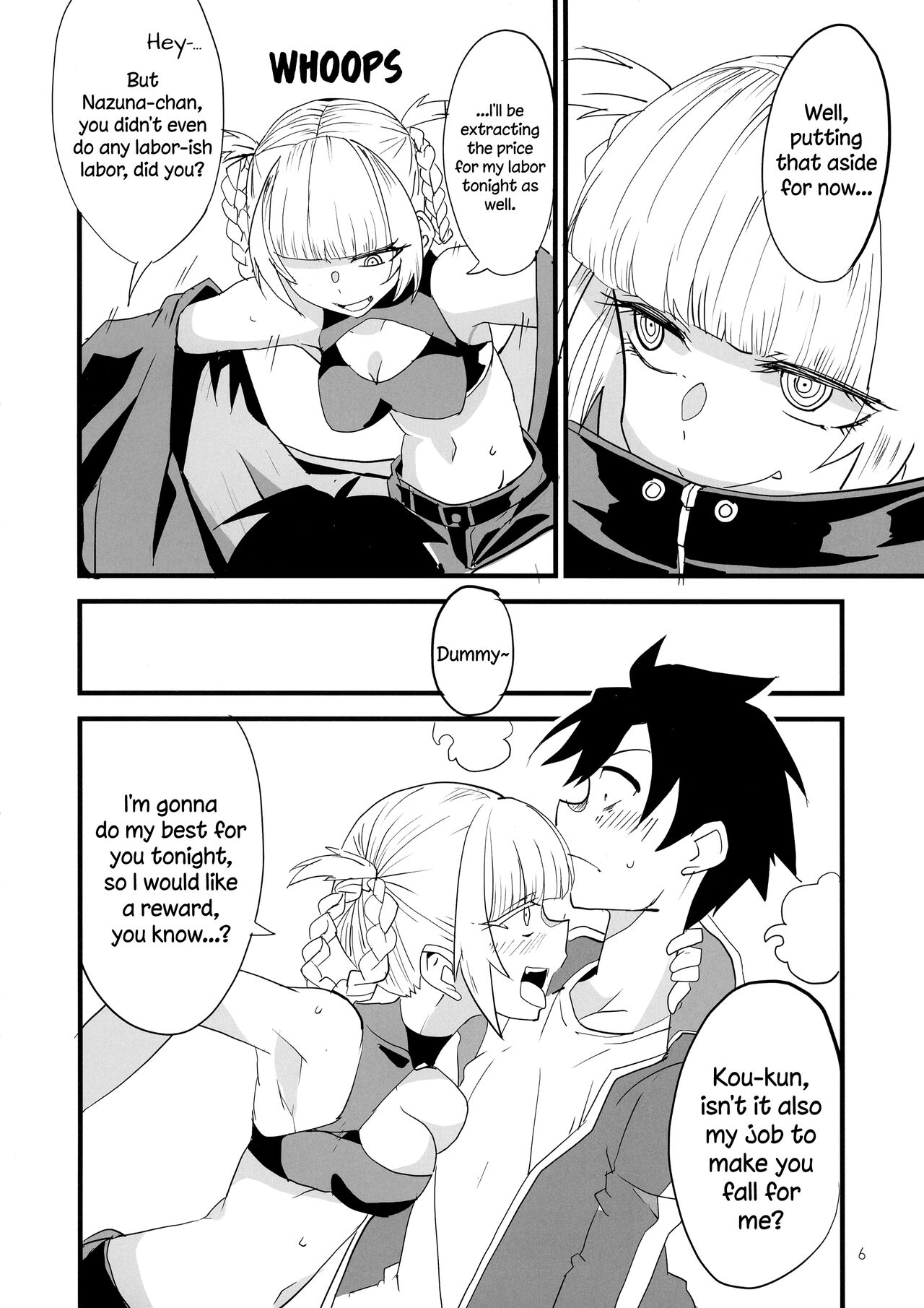 [BlueMage (Aoi Manabu)]Soineya no Uta | Call of the Snooze Shop(Yofukashi no Uta) [English] {Doujins.com} [2020-01-26] Page 6