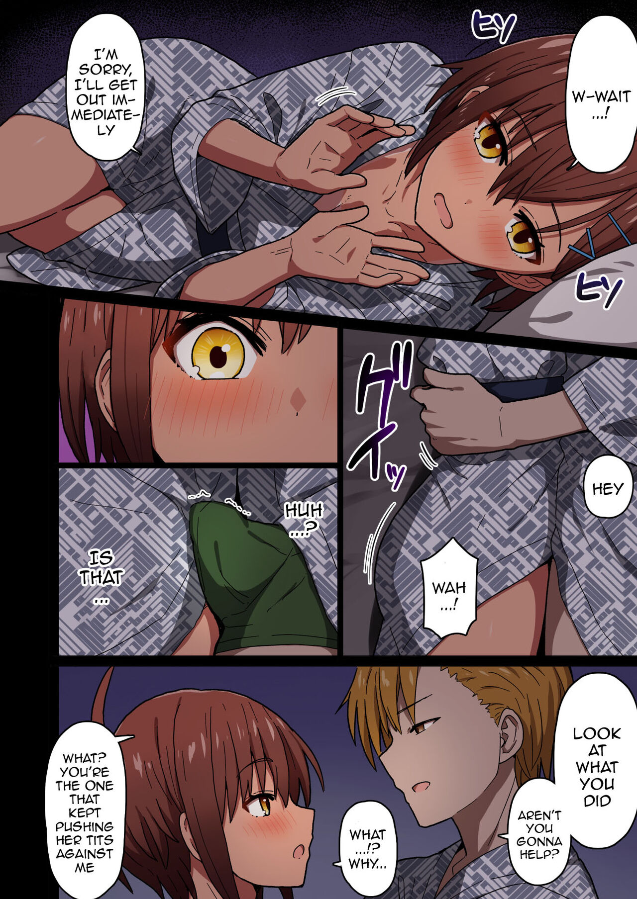[Kurumaya Koudou]Shuugaku Ryokou, Kanojo Ubarareru Nettaiya | A School Trip, a Tropical Night Where She Is Taken By Force[English] {Doujins.com} Page 28