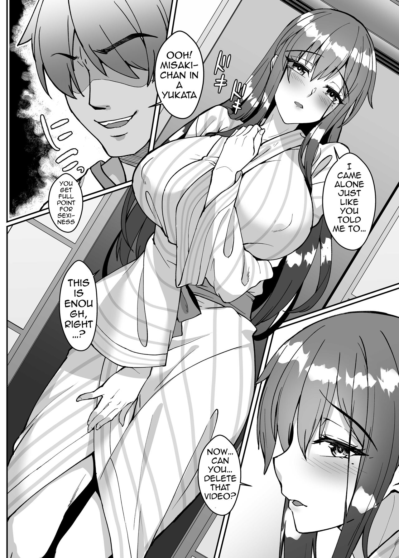 [Kuma no Ana (Shirokuma A)]Netorare Miboujin (?) Actress | Netorare Widow (?) Actress(Alice Gear Aegis) [English] {Doujins.com} Page 5