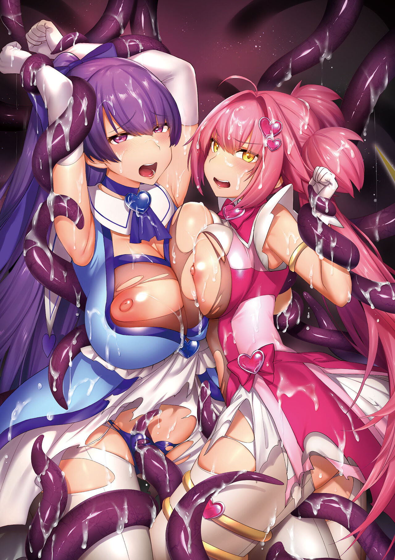 [Shirisensha]Seikou Senki Jewel Luminous Otome Futari Otsuru Toki | Sacred Battle Princess Jewel Luminous - The Time of 2 Maidens Falling To Pleasure[English] {Doujins.com} [Digital] Page 197