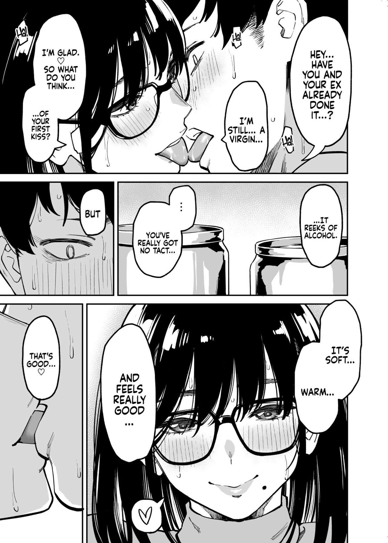 [Uchuusen Shoujigou (Shouji Nigou)]Otonari no Darashina Onee-san ni Nagusamerareru Hanashi | Comforted by the Sloppy Girl Next Door[English] [Coffedrug] Page 15