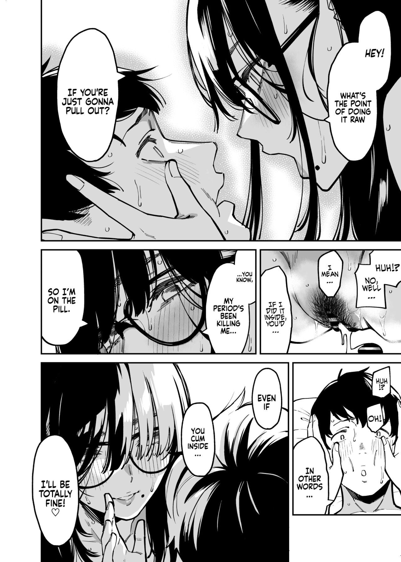 [Uchuusen Shoujigou (Shouji Nigou)]Otonari no Darashina Onee-san ni Nagusamerareru Hanashi | Comforted by the Sloppy Girl Next Door[English] [Coffedrug] Page 36