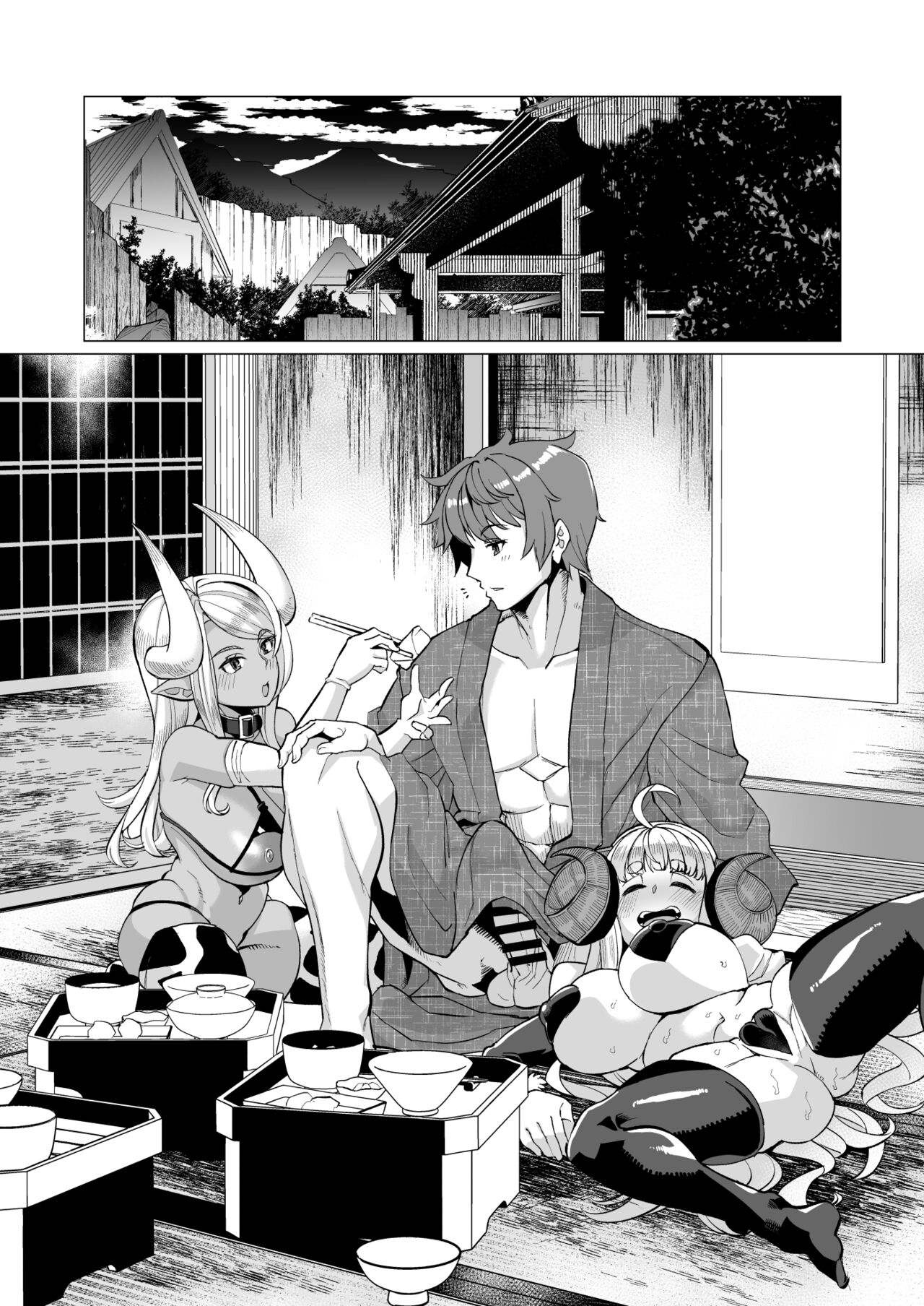 [Kuzunoha (Yumano Yuuki)]Kumbhi-Anira no Pakohame Kodakara Onsen Ge | Kubi-Anila's Sex at the "Blessing-With-Children" Onsen Part Two(Granblue Fantasy) [English] [biribiri] [Digital] Page 12