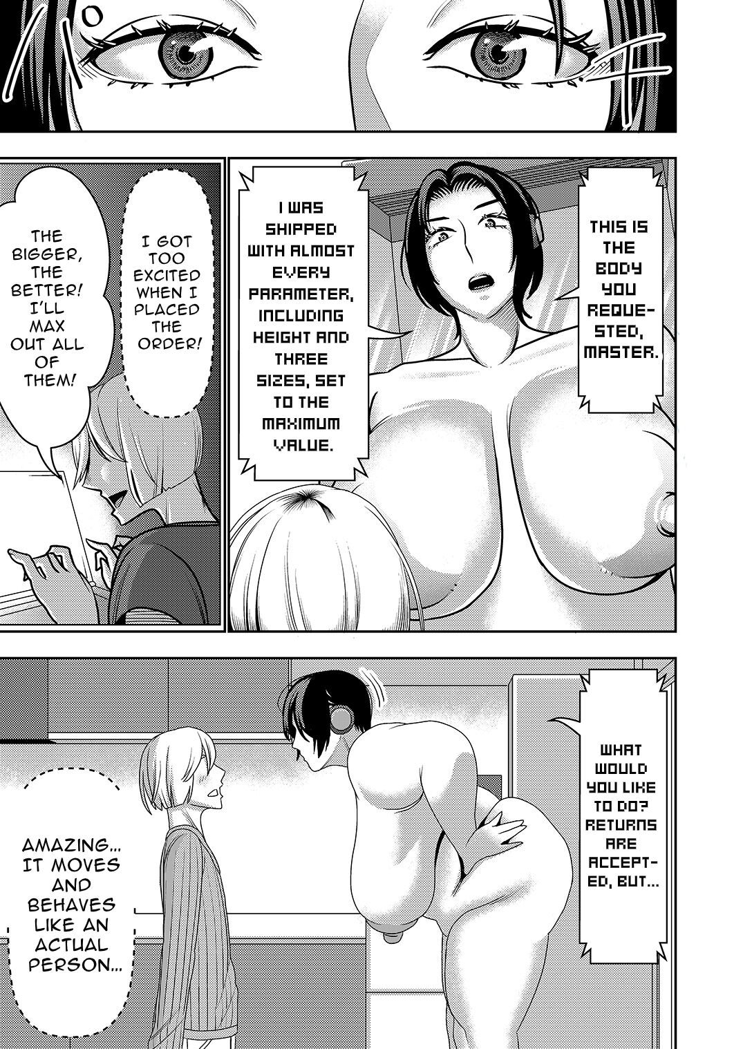 [Imprison (Sasaki Yuuhei)]Furyouhin Sexaroid ga Ero Sugiru node Henpin o Kangaeteiru! | This Defective Sexaroid is TOO LEWD, so I'm thinking of returning it![English] [nasmas] Page 5