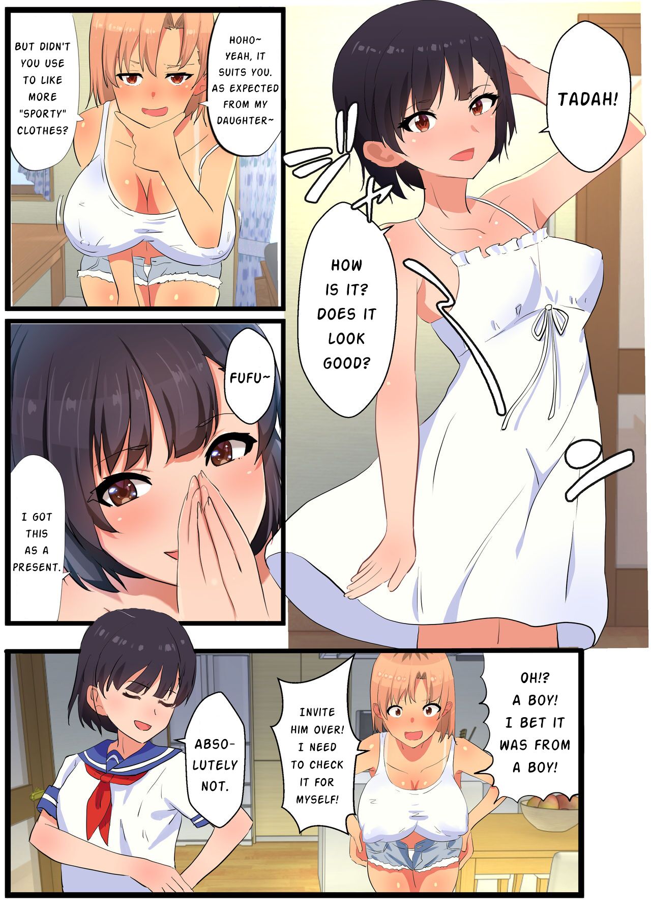 [tarobaumu]~NTR Kazoku~ Kazoku Omoi no Tsuyoki na Moto Yanmama ga Musuko no Tomodachi no SeFri Benki ni Ochiru made | ~NTR Family~ The story of a strong-willed mother who cares about her family, and her fall into the hands of her son's bully friend. Page 5