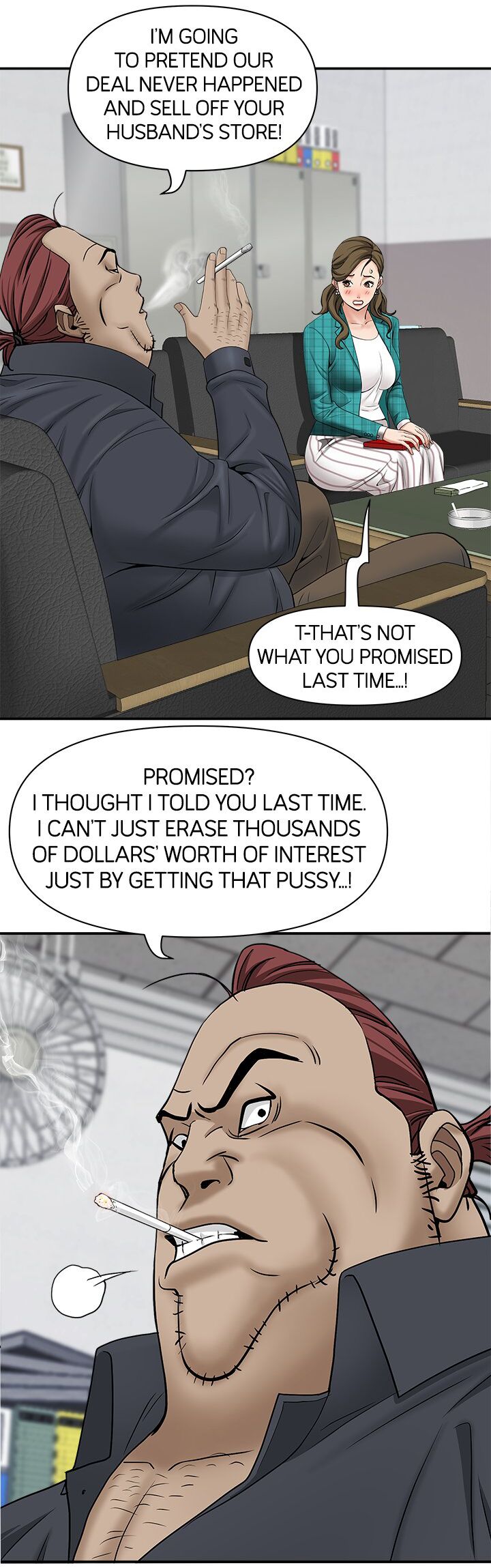 [Black cat, Gang soe]Living with a MILF - Side Story: Mrs. Choi tries to pay off the debt Page 126