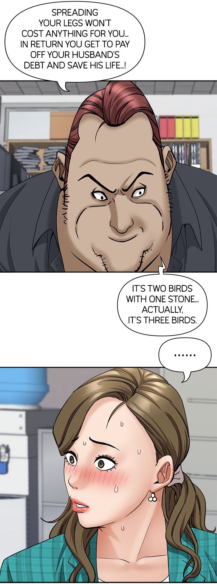 [Black cat, Gang soe]Living with a MILF - Side Story: Mrs. Choi tries to pay off the debt Page 129